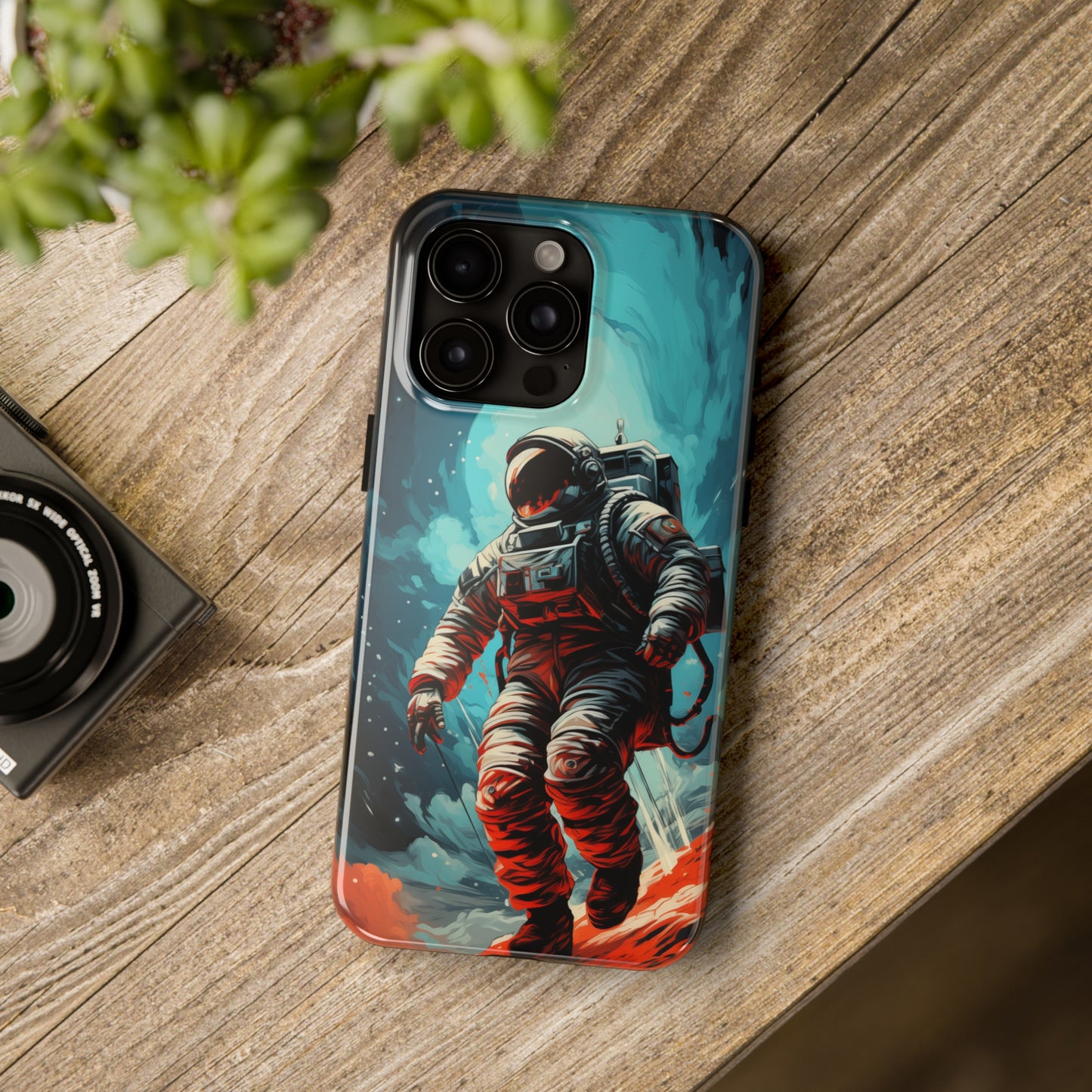 Astronaut #01, iPhone 7, 8, X, 11, 12, 13, 14, 15+ case.