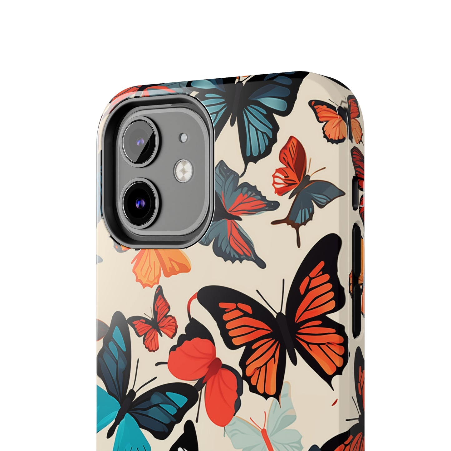 Butterflies #02, iPhone 7, 8, X, 11, 12, 13, 14, 15+ case.