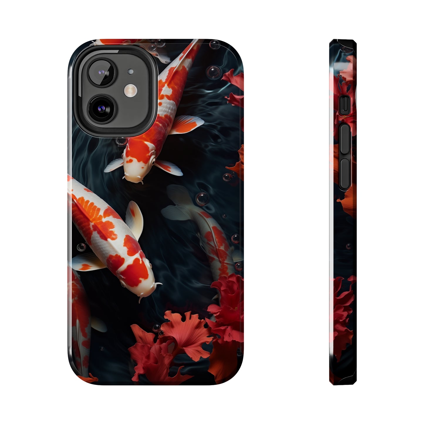 Koi fish #05, iPhone 7, 8, X, 11, 12, 13, 14, 15+ case.