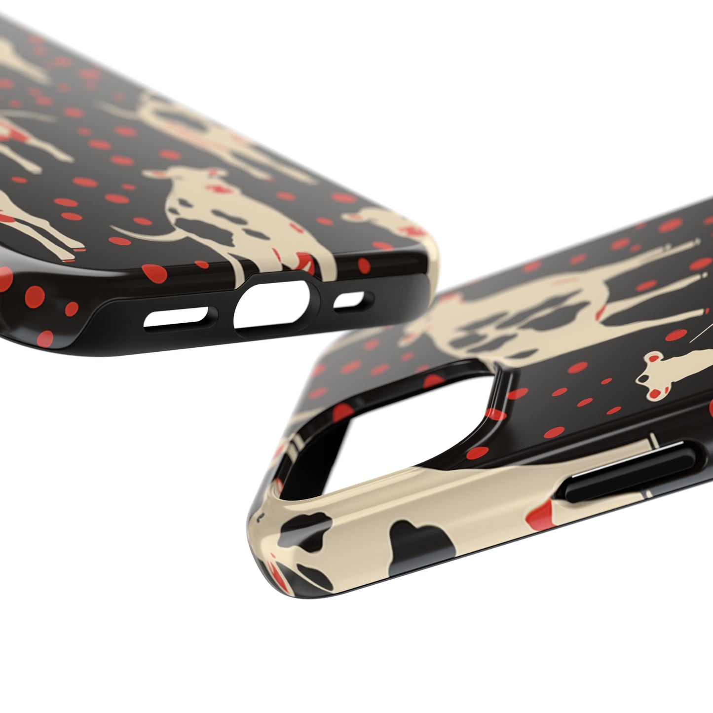 Cow pattern, iPhone 7, 8, X, 11, 12, 13, 14, 15+ case.