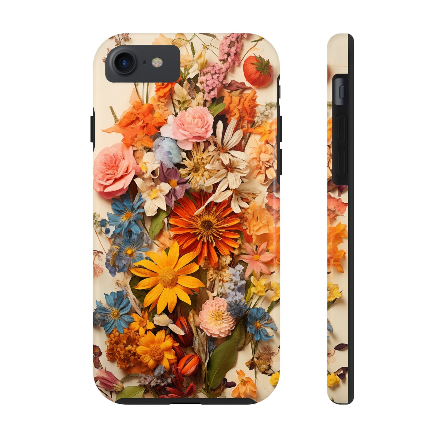 Dried Flowers #03, iPhone 7, 8, X, 11, 12, 13, 14, 15+ case.