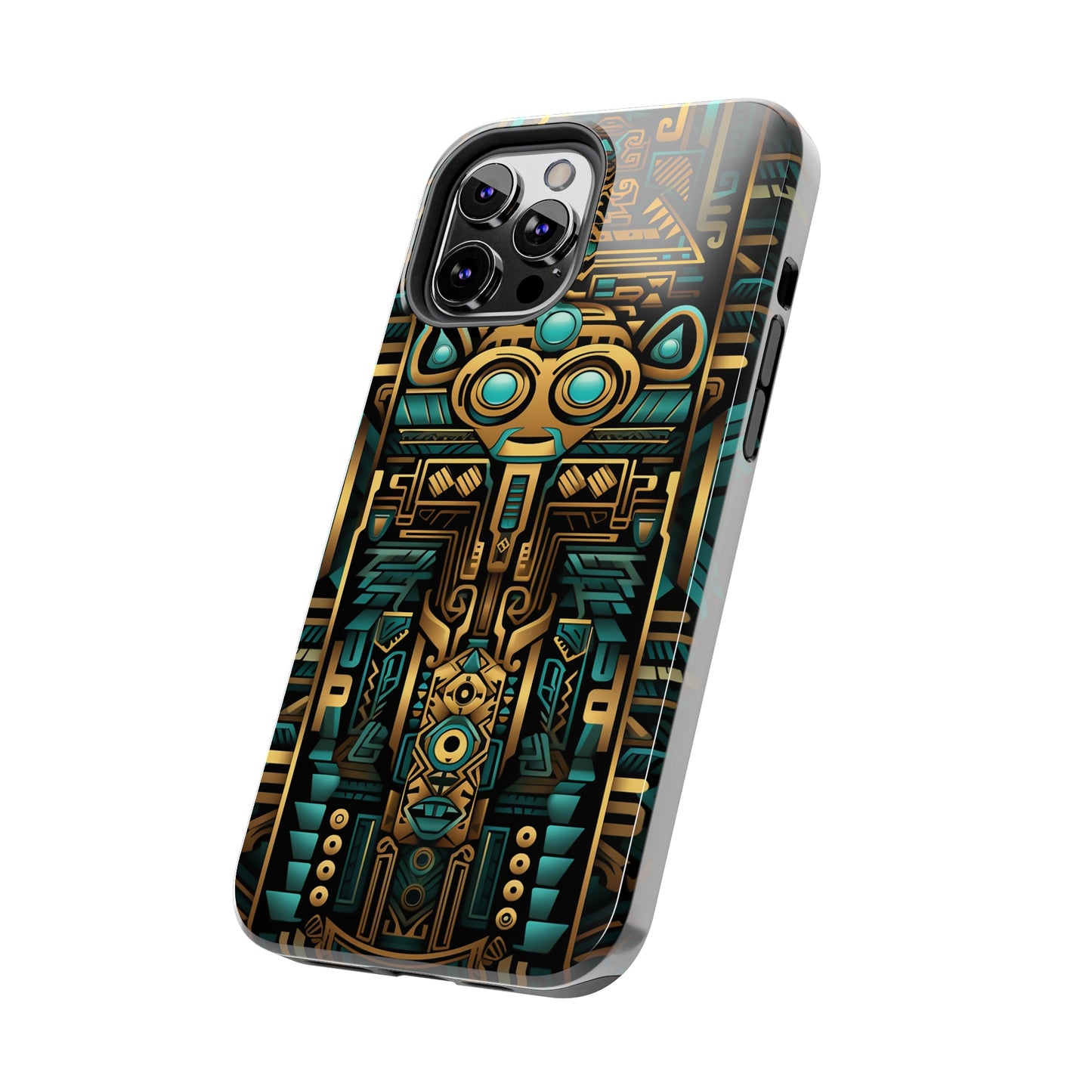 Aztec Vibes #03, iPhone 7, 8, X, 11, 12, 13, 14, 15+ case.