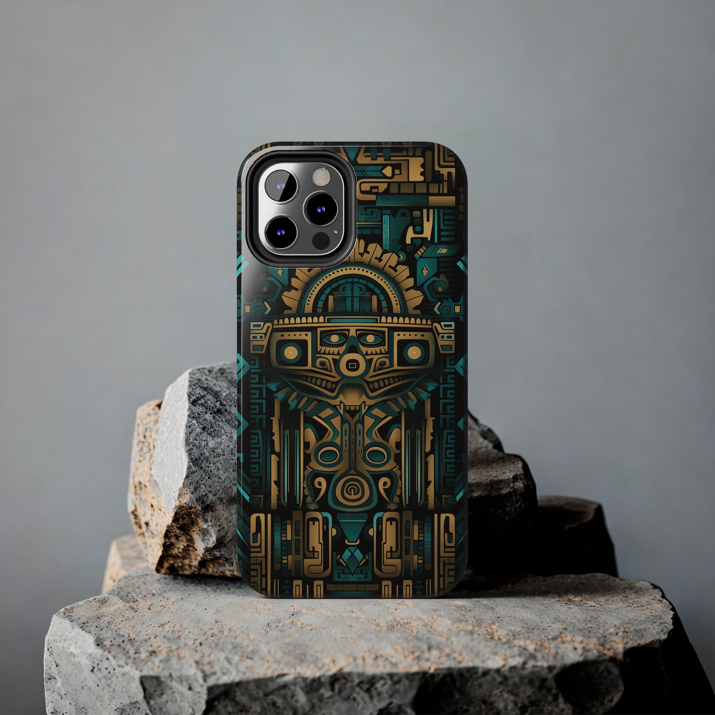 Aztec Vibes, iPhone 7, 8, X, 11, 12, 13, 14, 15+ case.