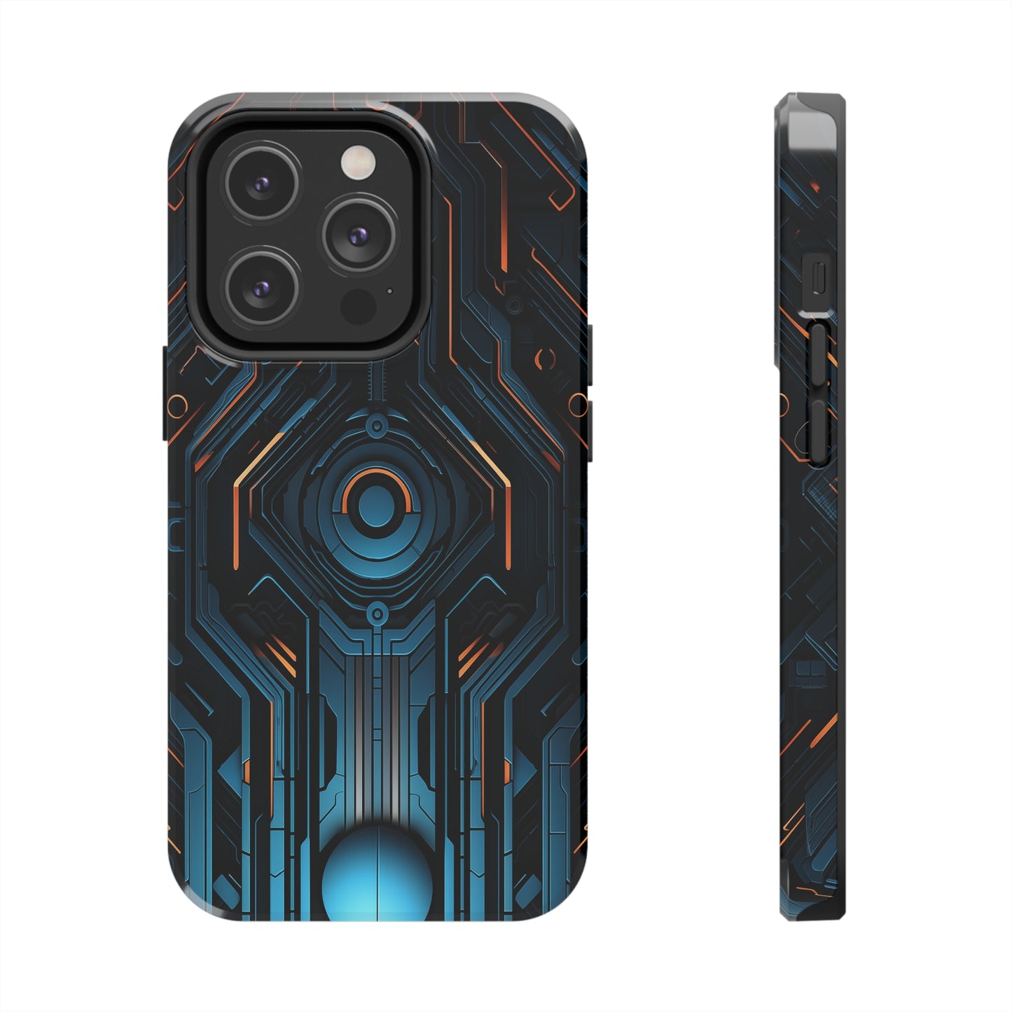 Futuristic #03, iPhone 7, 8, X, 11, 12, 13, 14, 15+ case.