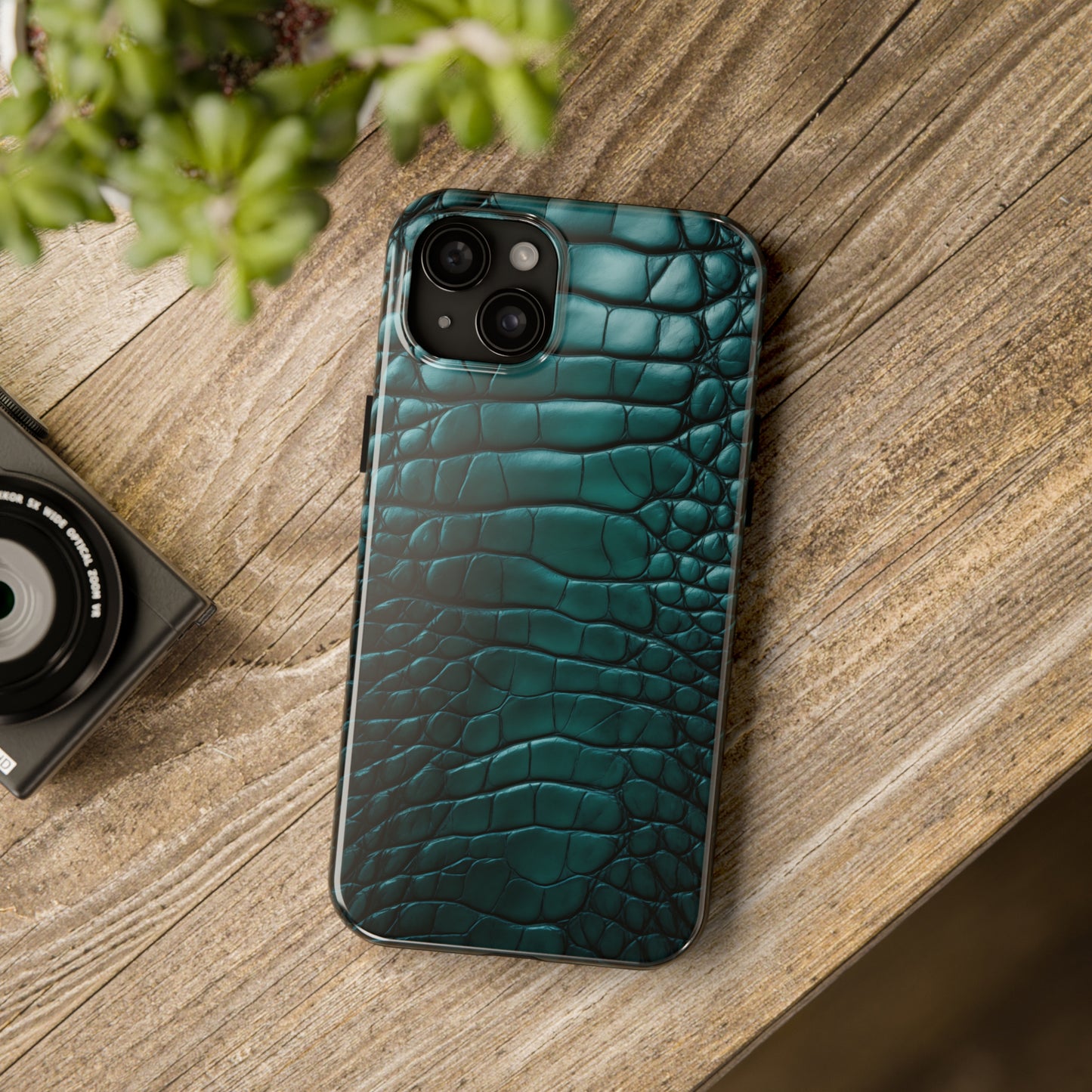 Alligator skin #02, iPhone 7, 8, X, 11, 12, 13, 14, 15+ case.