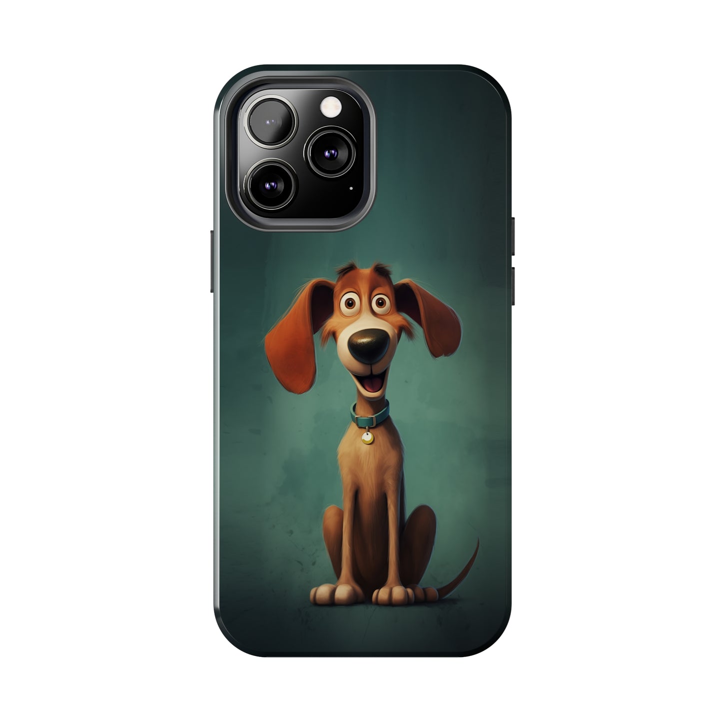 Hux, Cartoon Dog, iPhone 7, 8, X, 11, 12, 13, 14, 15+ case.