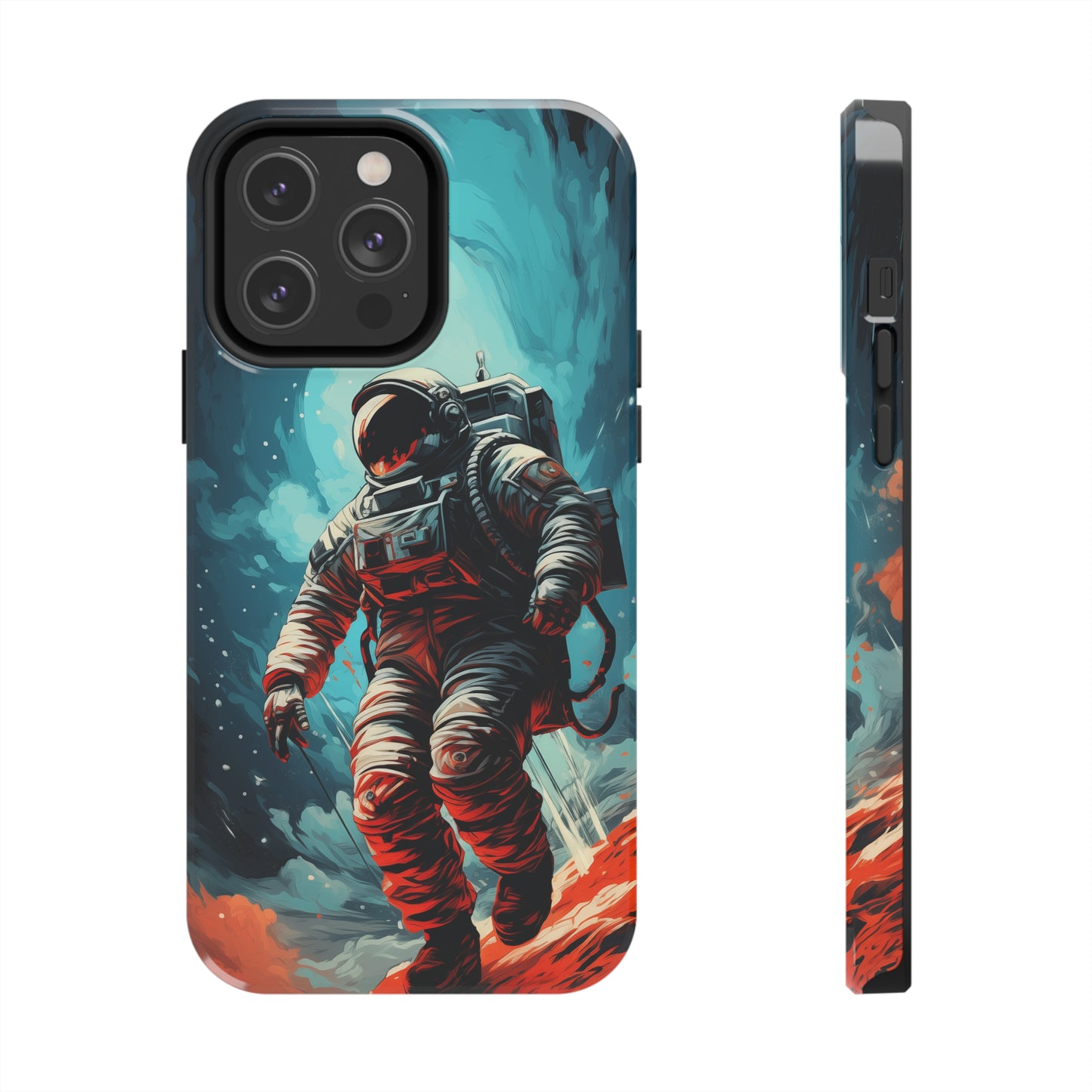 Astronaut #01, iPhone 7, 8, X, 11, 12, 13, 14, 15+ case.