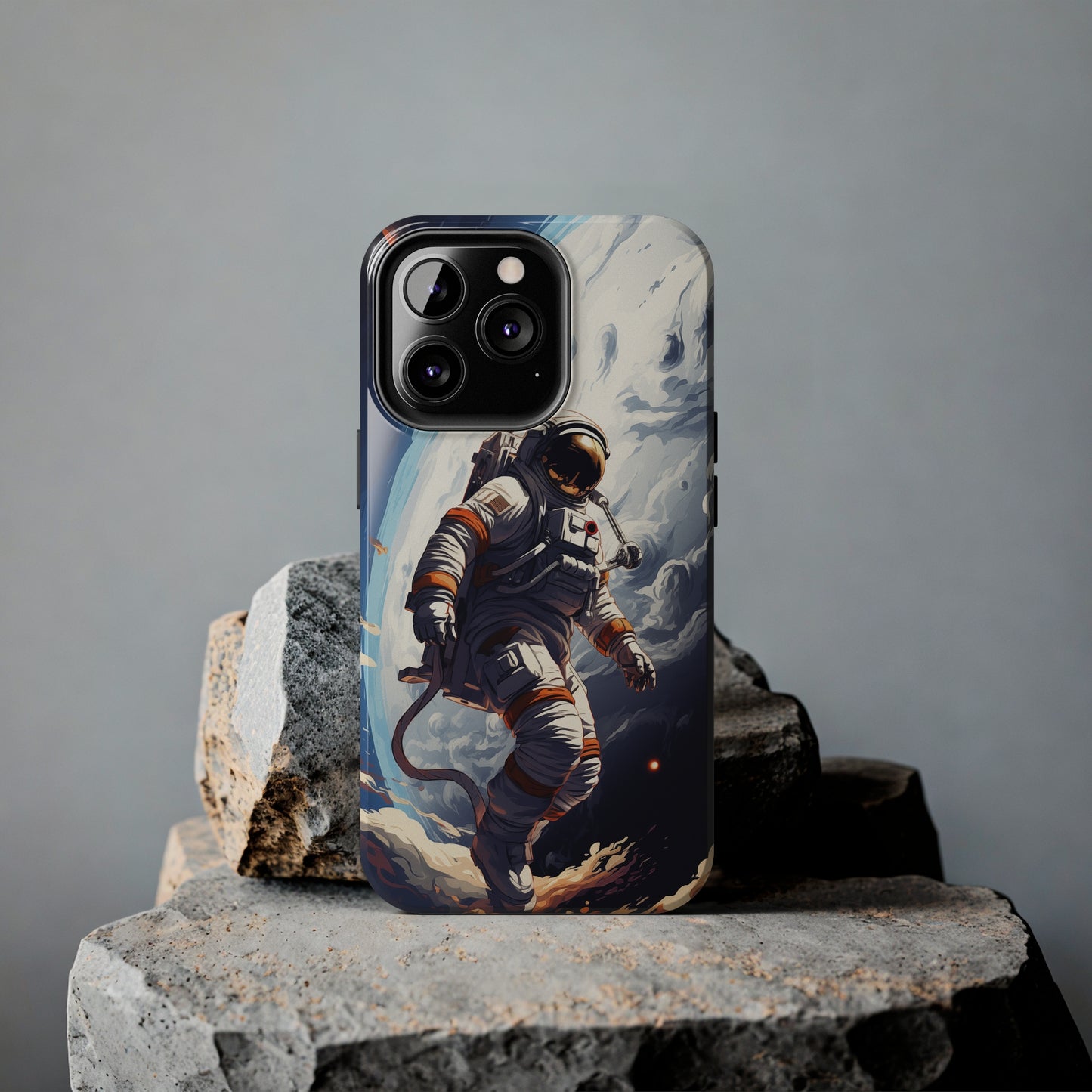 Astronaut #04, iPhone 7, 8, X, 11, 12, 13, 14, 15+ case.