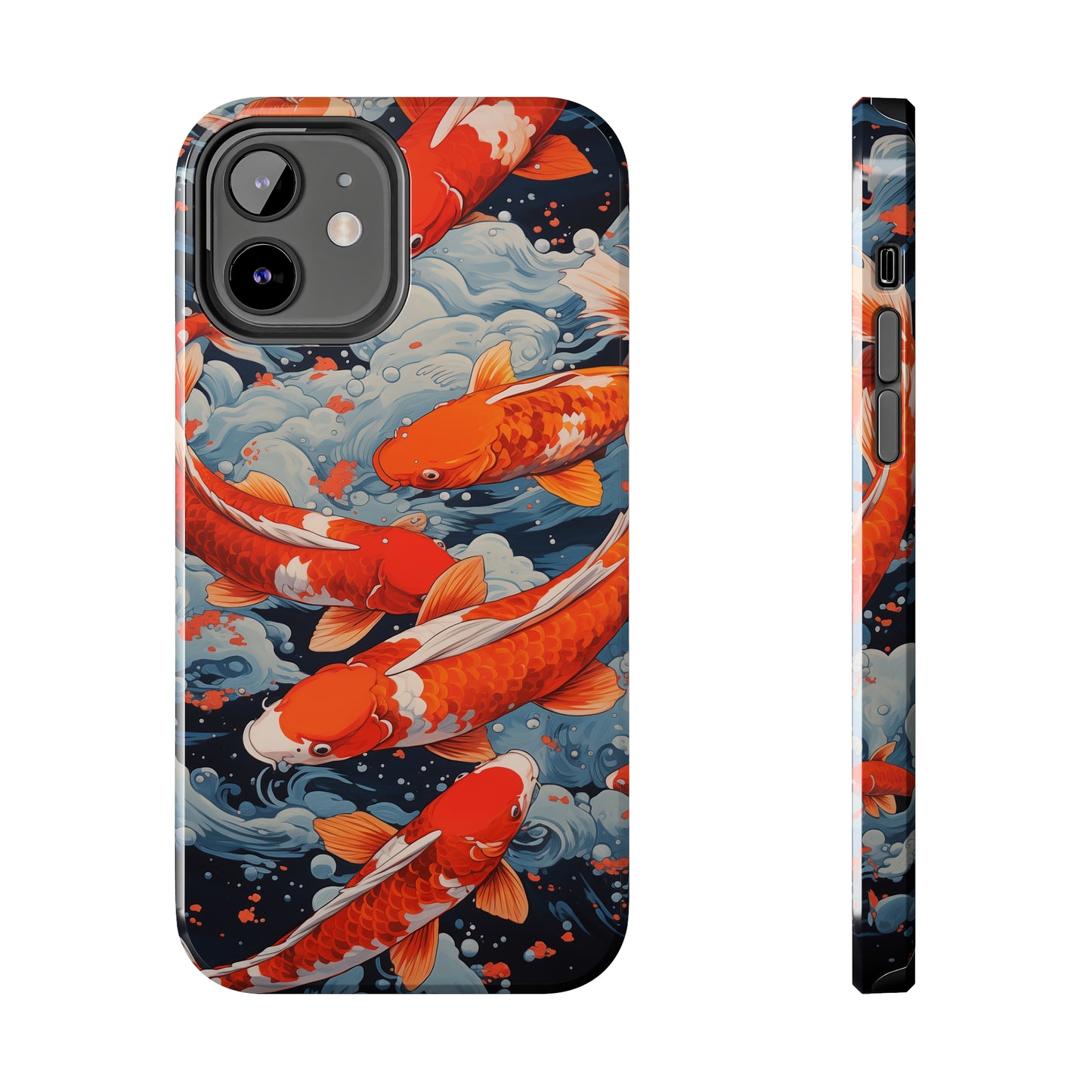 Koi fish #02, iPhone 7, 8, X, 11, 12, 13, 14, 15+ case.