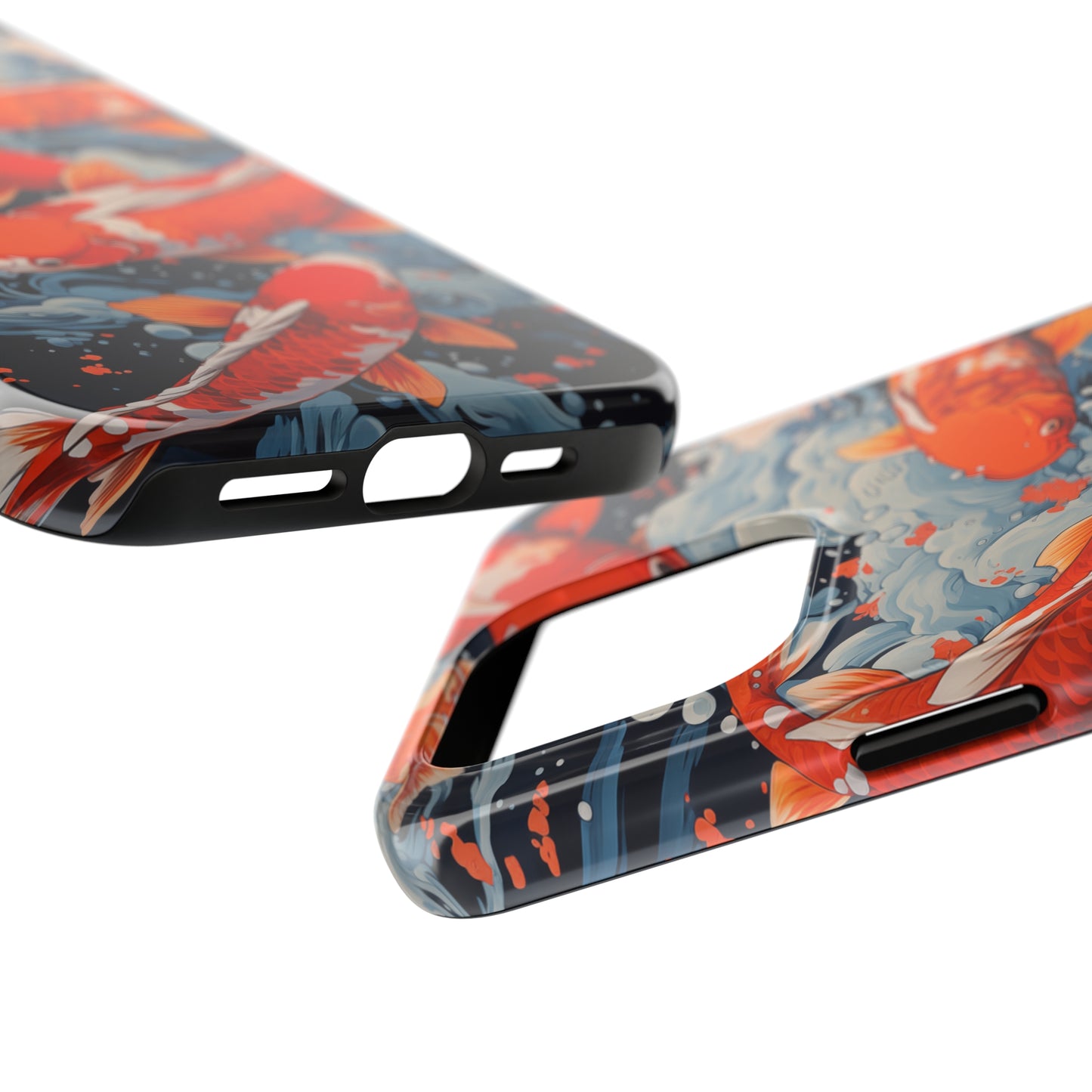 Koi fish #02, iPhone 7, 8, X, 11, 12, 13, 14, 15+ case.