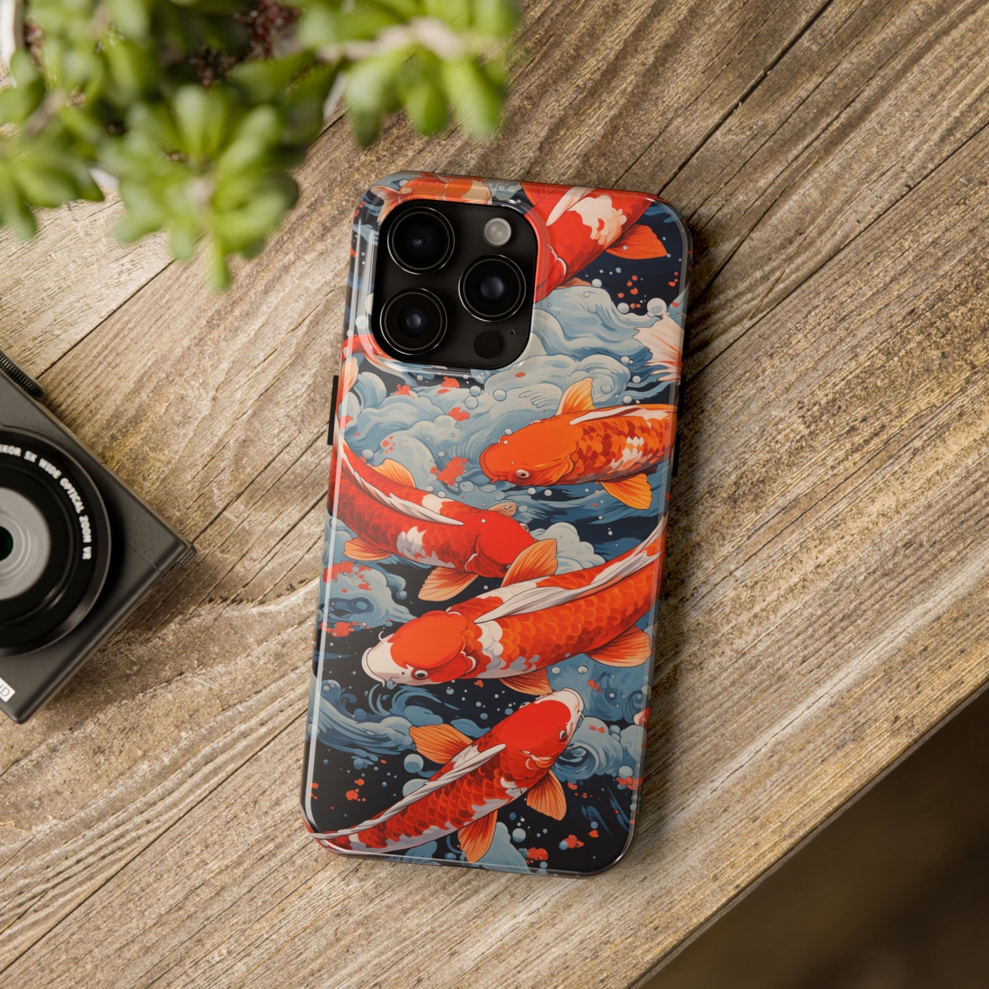 Koi fish #02, iPhone 7, 8, X, 11, 12, 13, 14, 15+ case.