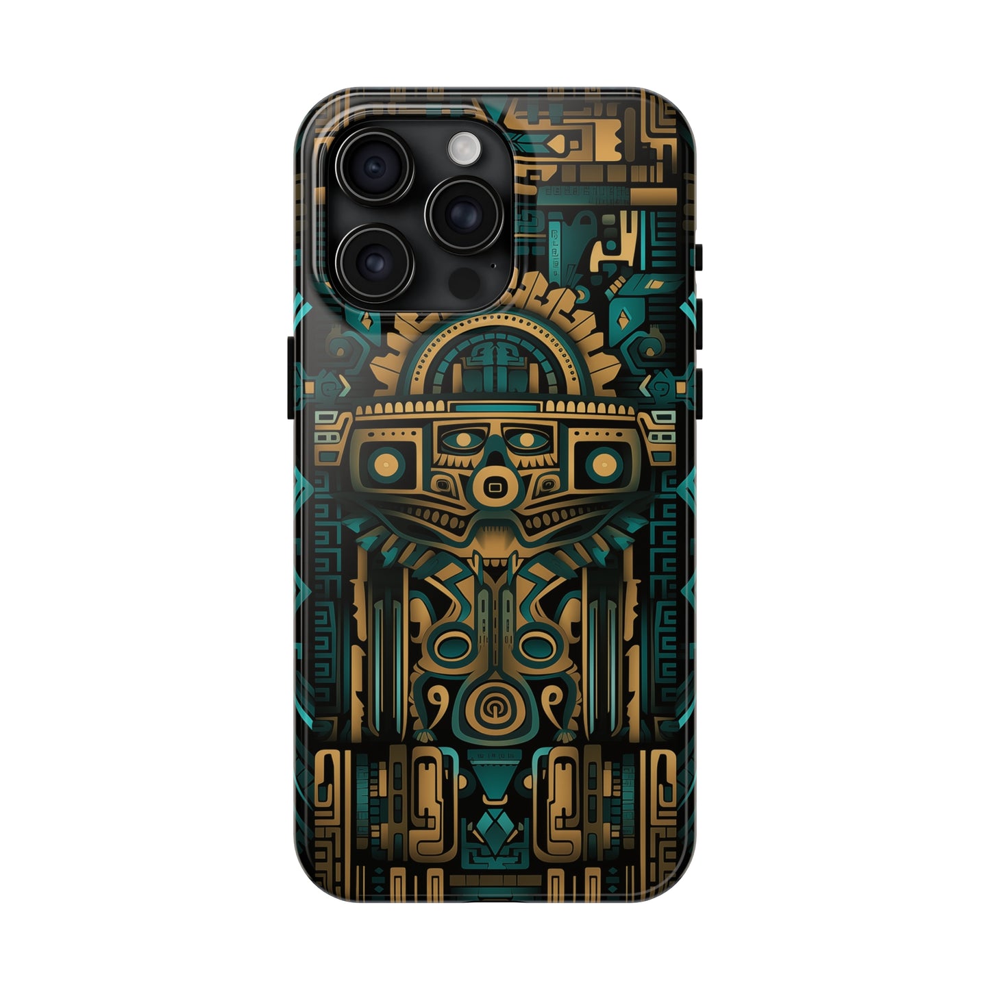 Aztec Vibes, iPhone 7, 8, X, 11, 12, 13, 14, 15+ case.