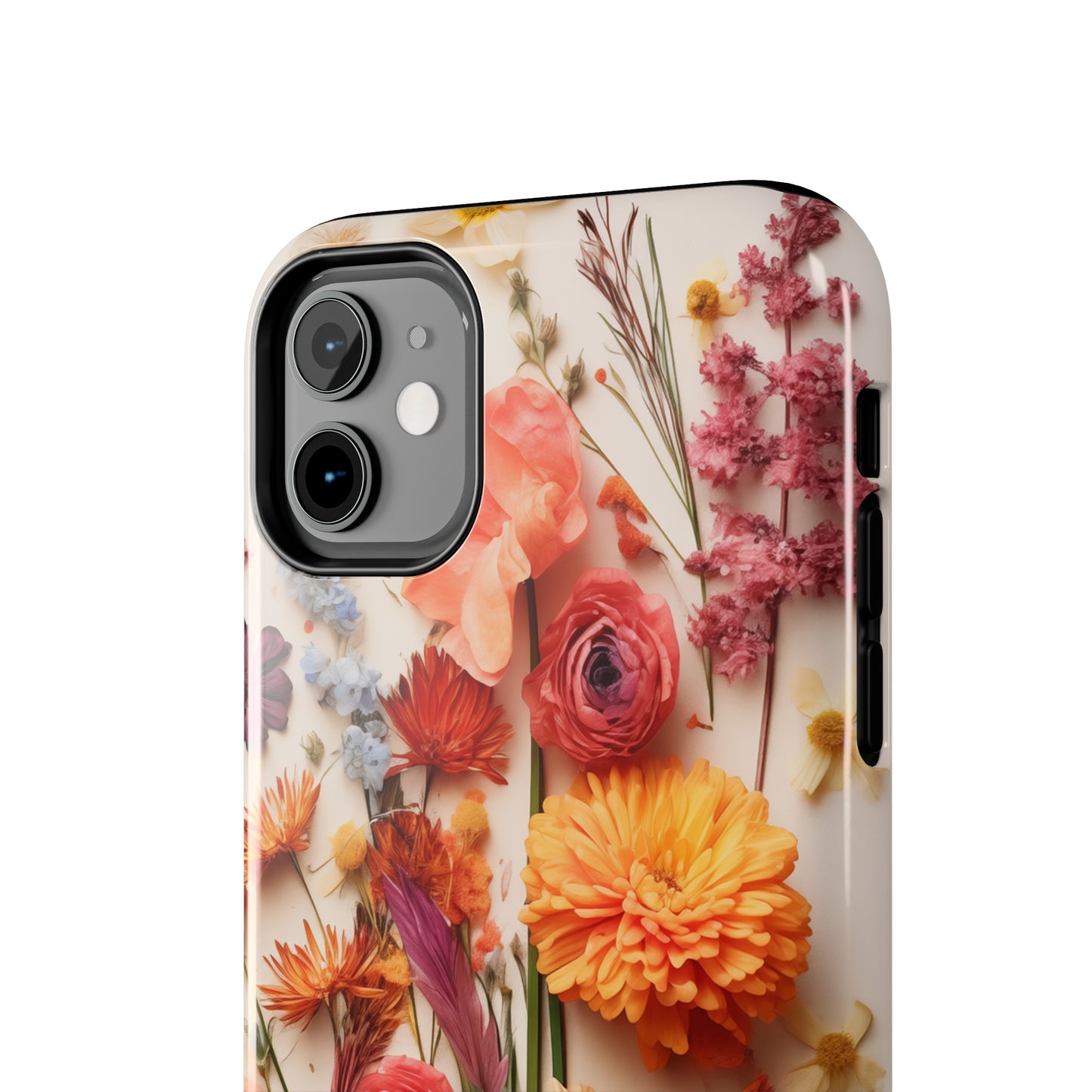 Dried Flowers #02, iPhone 7, 8, X, 11, 12, 13, 14, 15+ case.