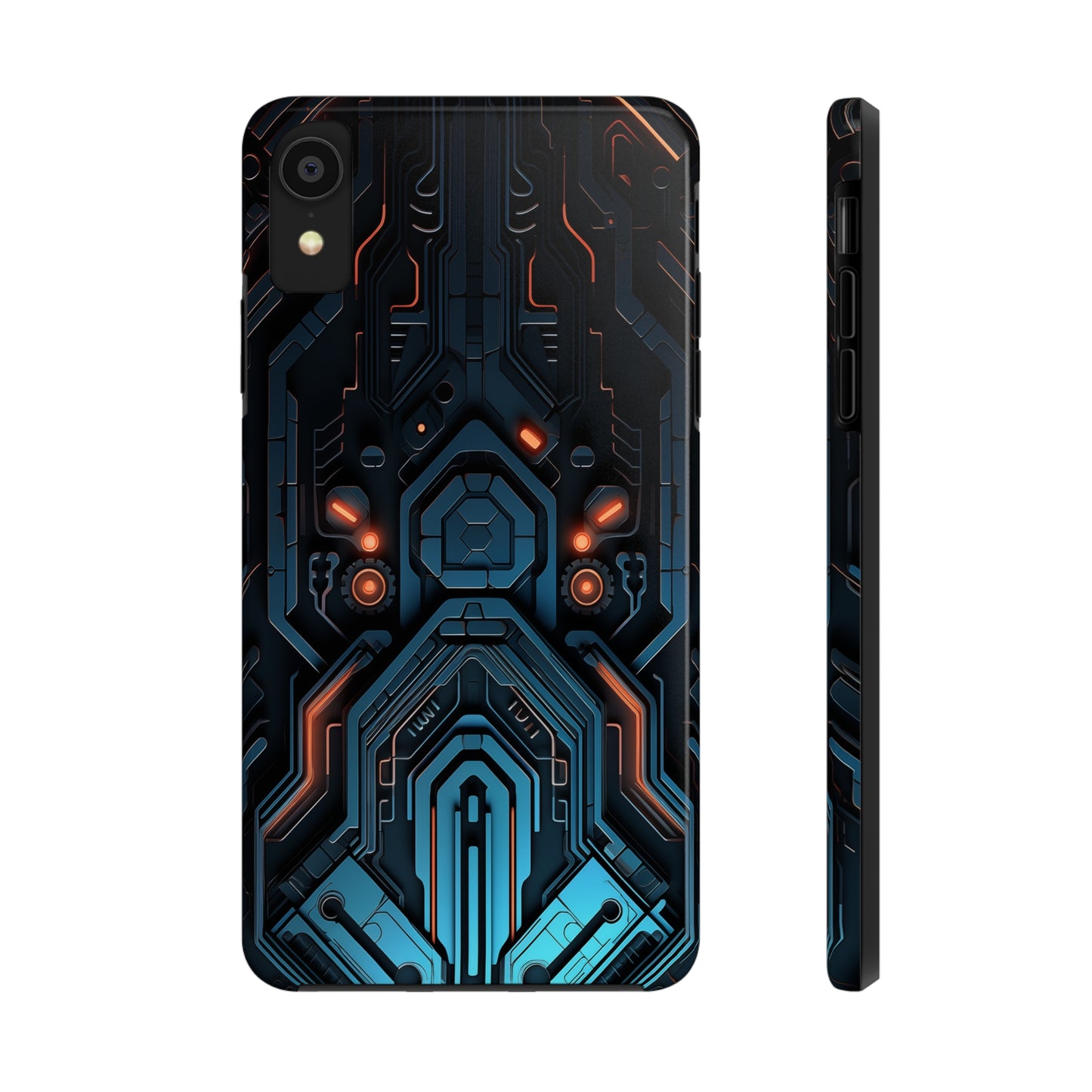 Futuristic #02, iPhone 7, 8, X, 11, 12, 13, 14, 15+ case.