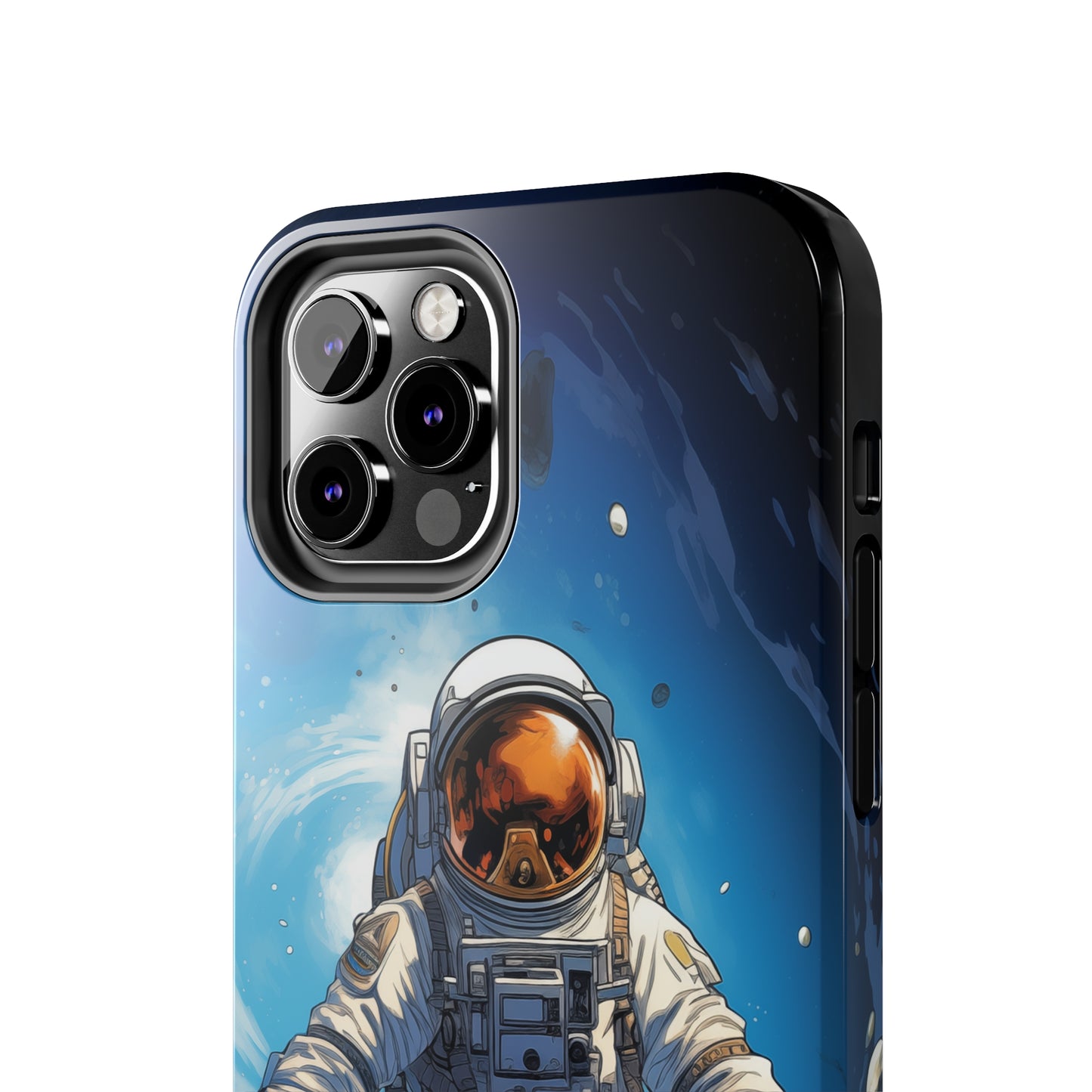 Astronaut #02, iPhone 7, 8, X, 11, 12, 13, 14, 15+ case.