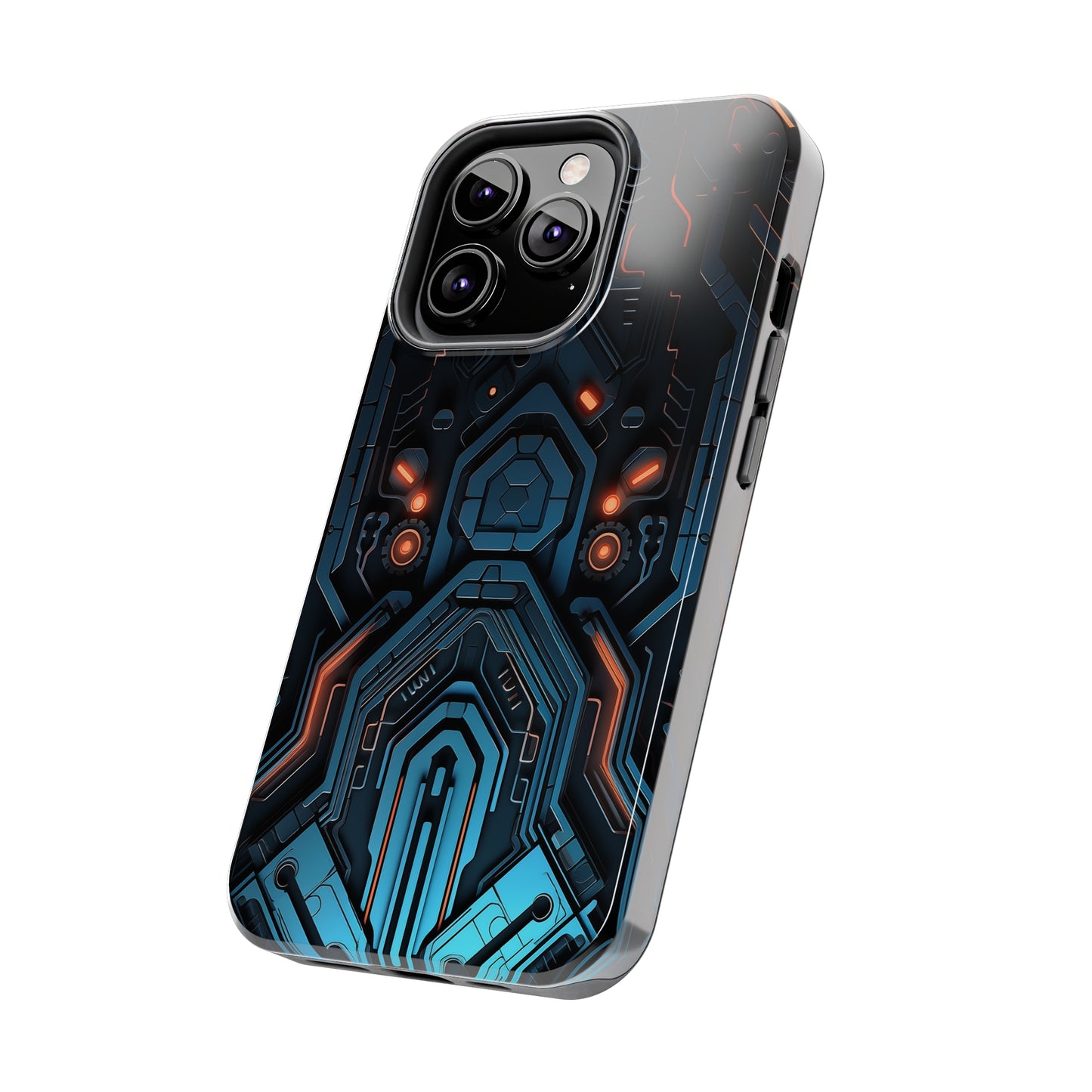 Futuristic #02, iPhone 7, 8, X, 11, 12, 13, 14, 15+ case.