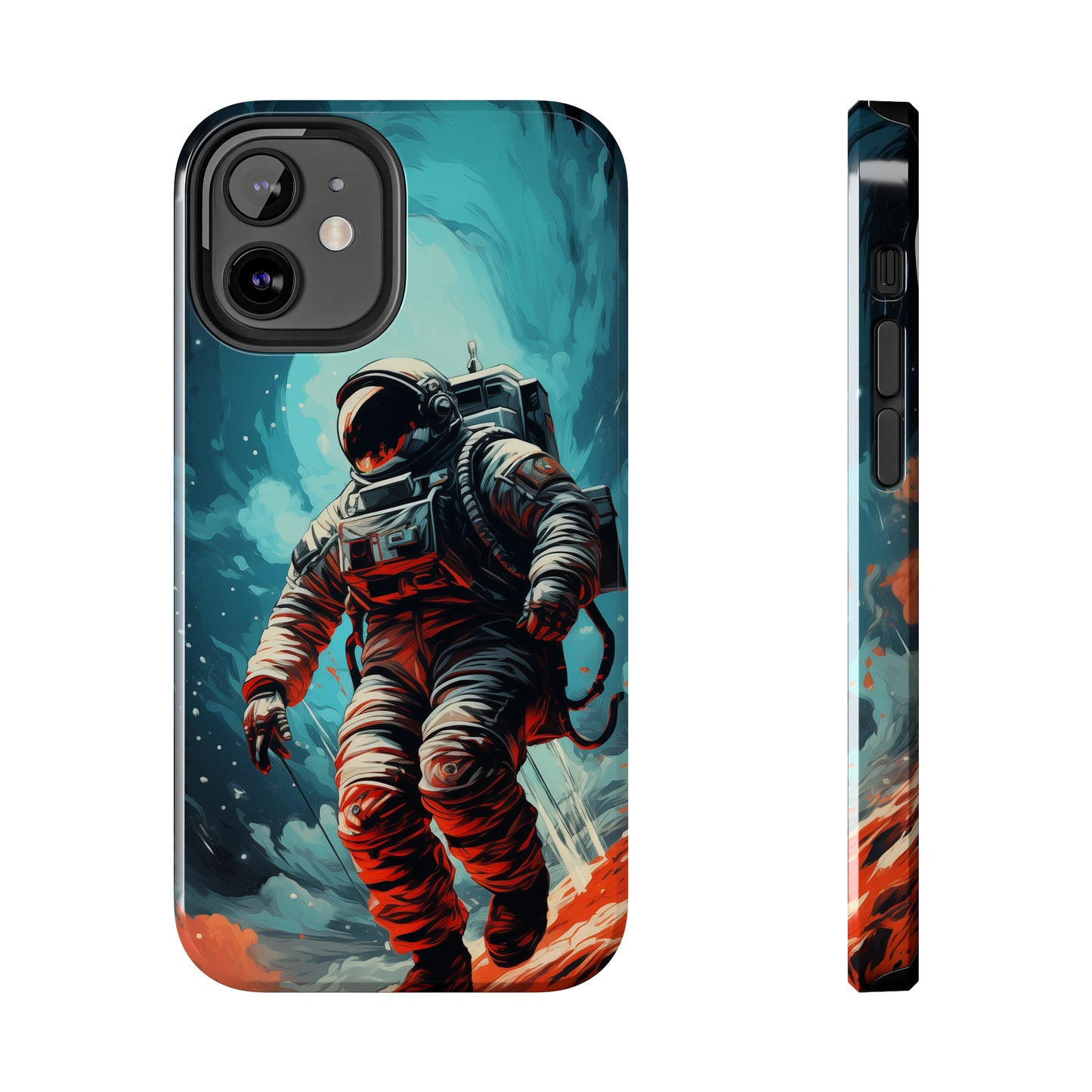 Astronaut #01, iPhone 7, 8, X, 11, 12, 13, 14, 15+ case.