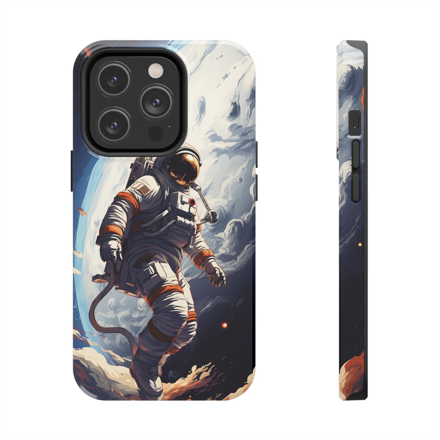 Astronaut #04, iPhone 7, 8, X, 11, 12, 13, 14, 15+ case.