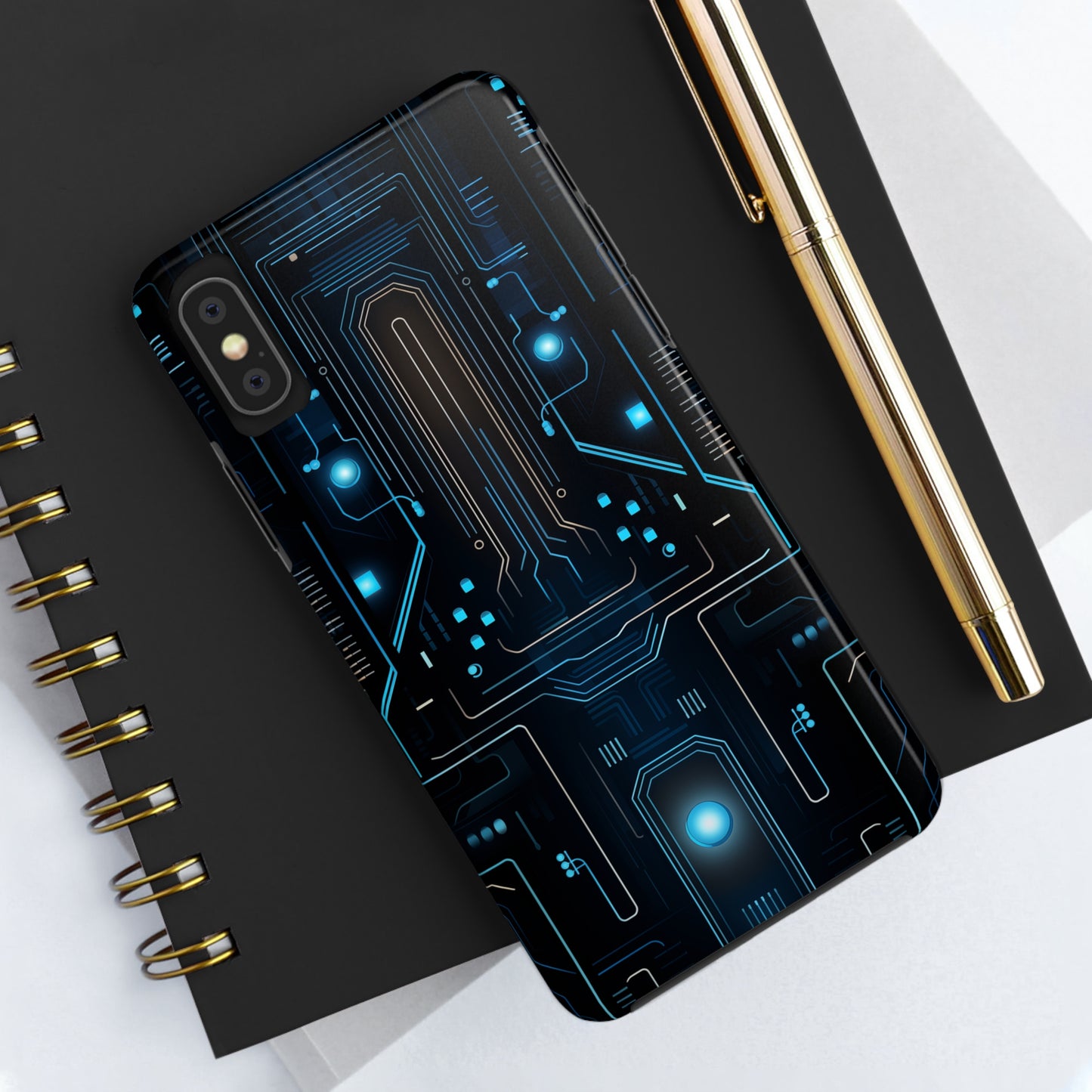 Futuristic #04, iPhone 7, 8, X, 11, 12, 13, 14, 15+ case.