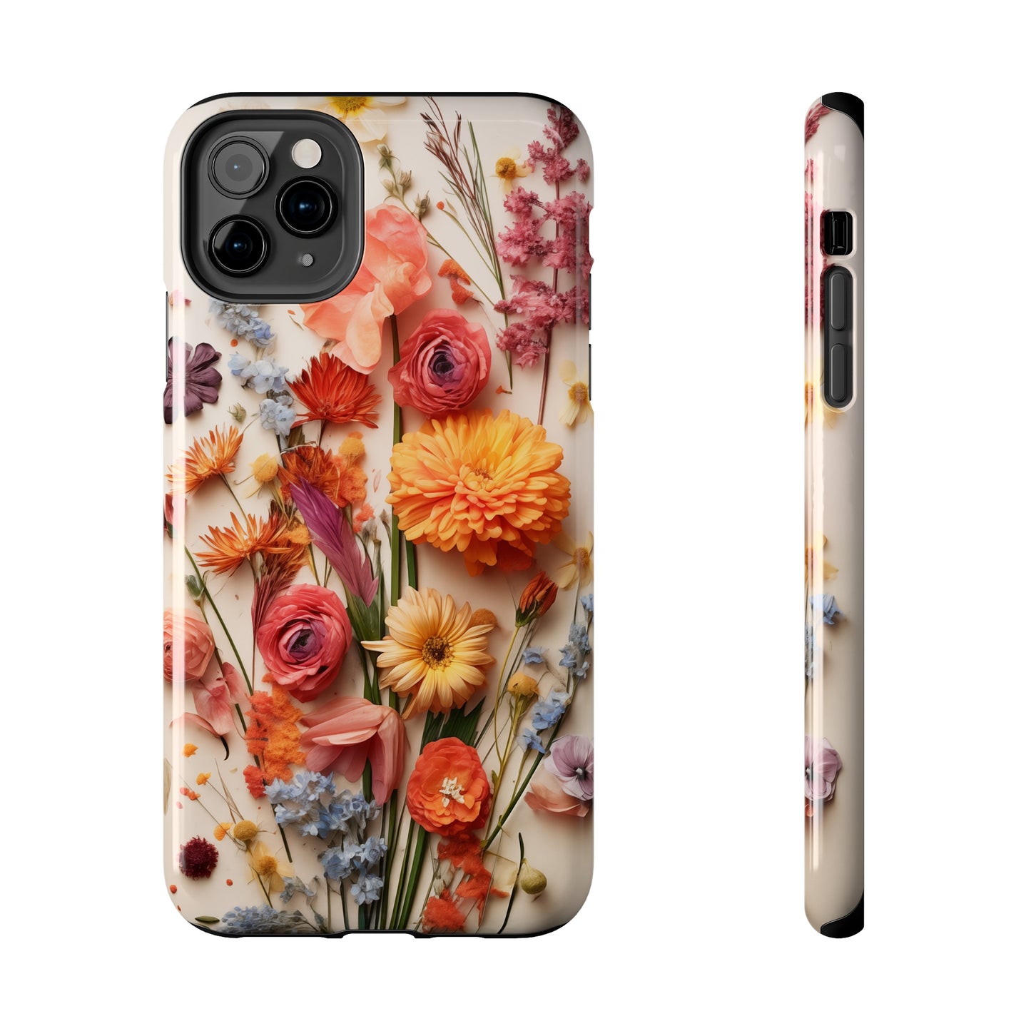 Dried Flowers #02, iPhone 7, 8, X, 11, 12, 13, 14, 15+ case.