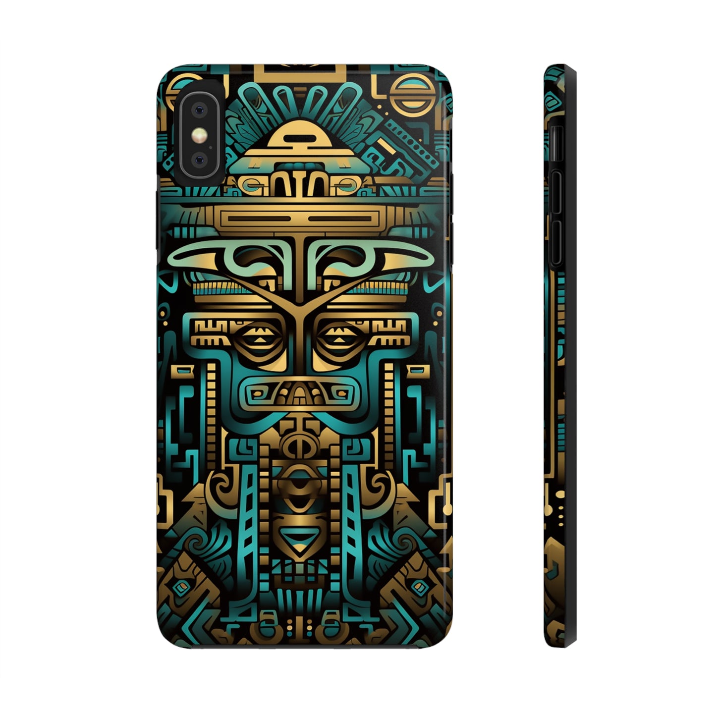 Aztec Vibes #02, iPhone 7, 8, X, 11, 12, 13, 14, 15+ case.