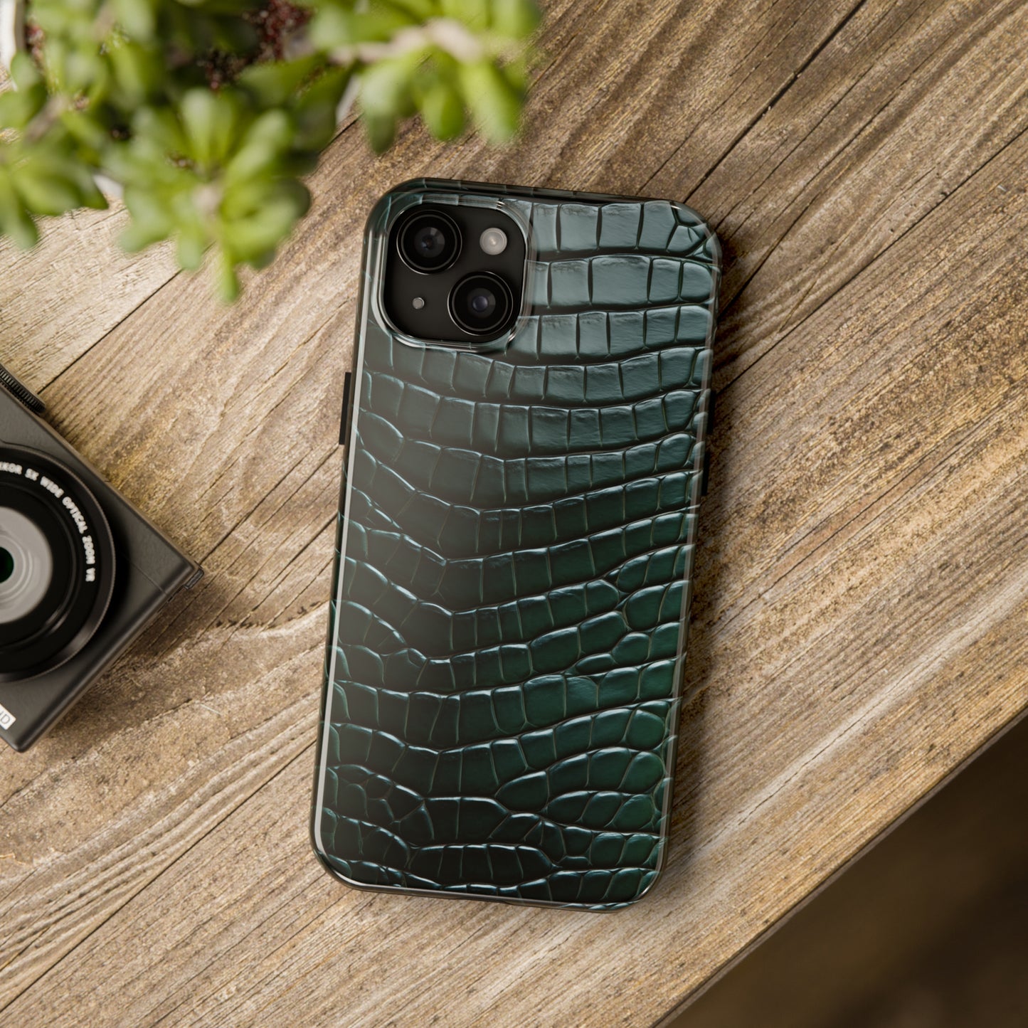 Alligator skin #03, iPhone 7, 8, X, 11, 12, 13, 14, 15+ case.