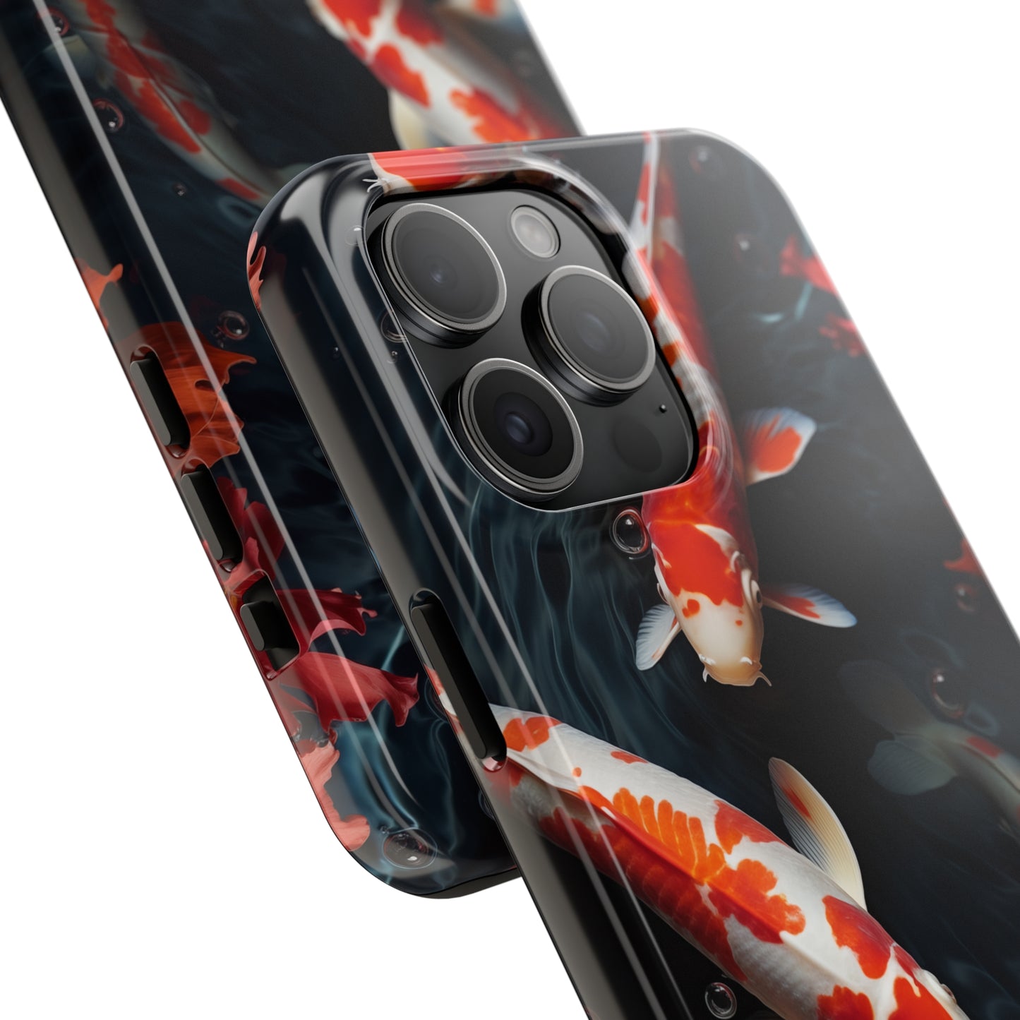 Koi fish #05, iPhone 7, 8, X, 11, 12, 13, 14, 15+ case.