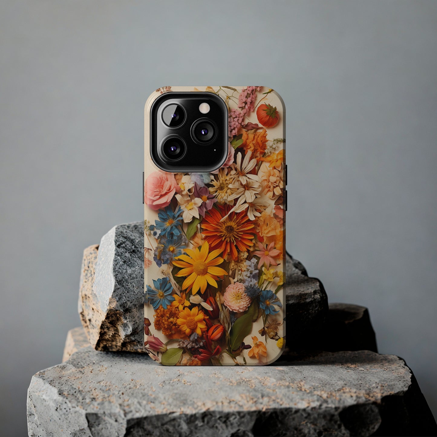 Dried Flowers #03, iPhone 7, 8, X, 11, 12, 13, 14, 15+ case.