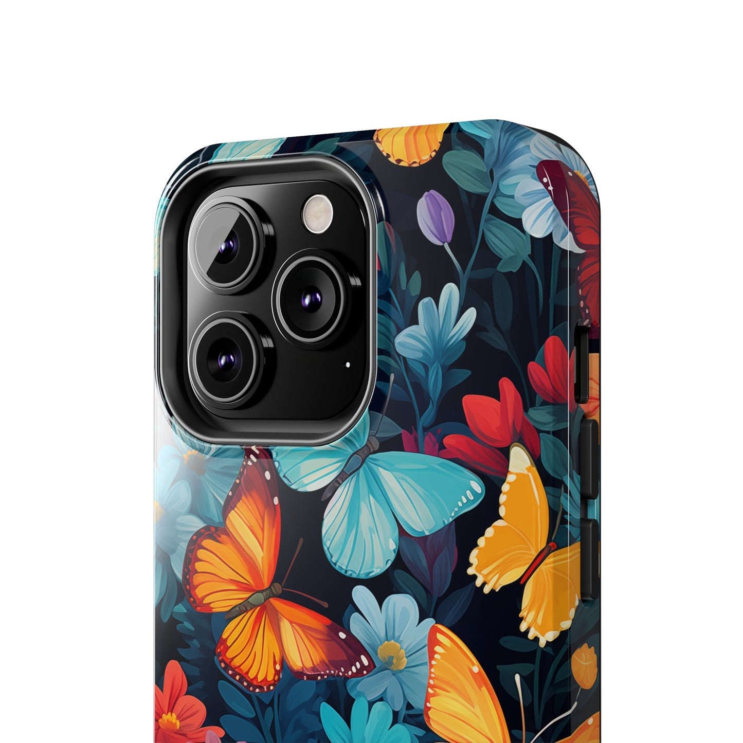 Butterflies #01, iPhone 7, 8, X, 11, 12, 13, 14, 15+ case.