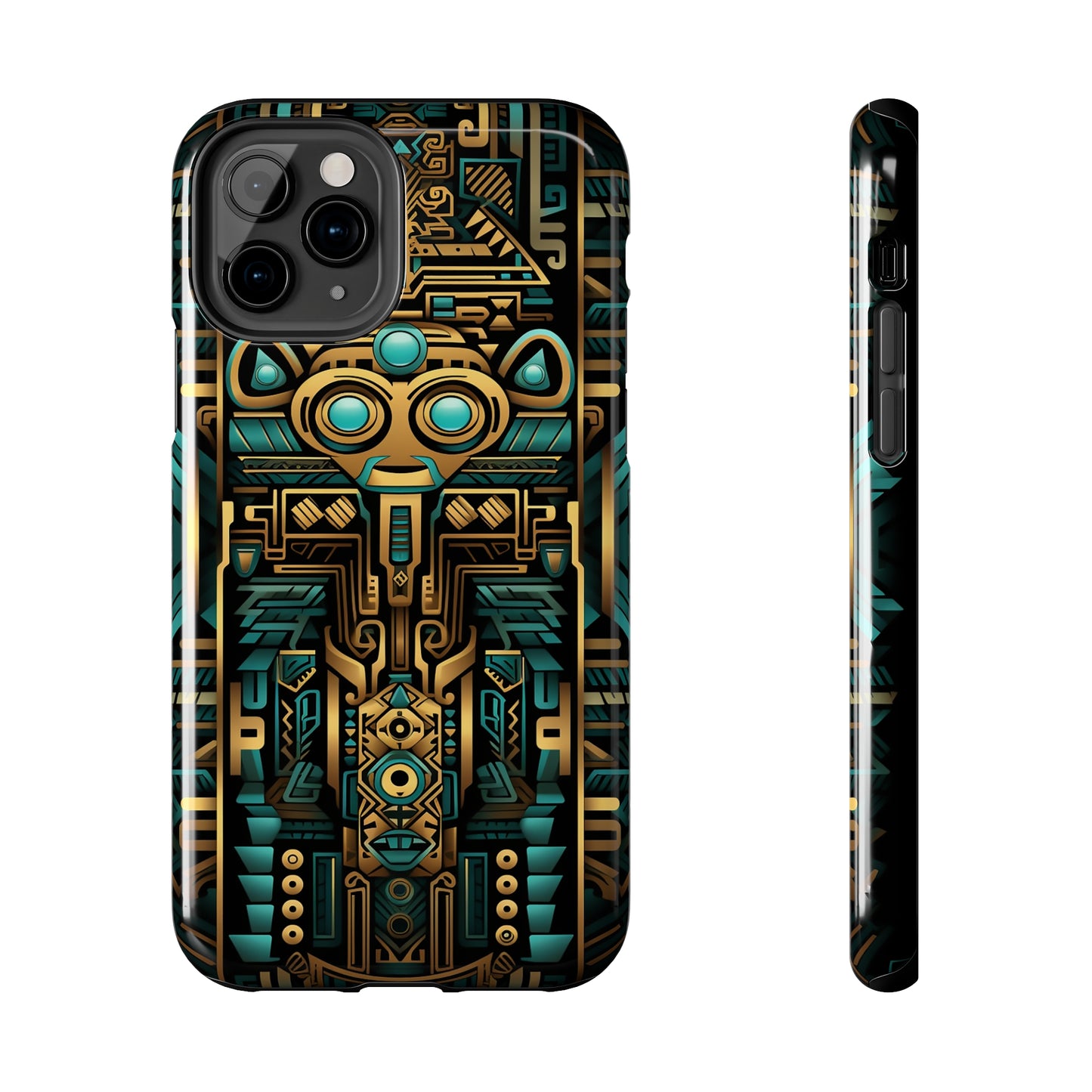 Aztec Vibes #03, iPhone 7, 8, X, 11, 12, 13, 14, 15+ case.