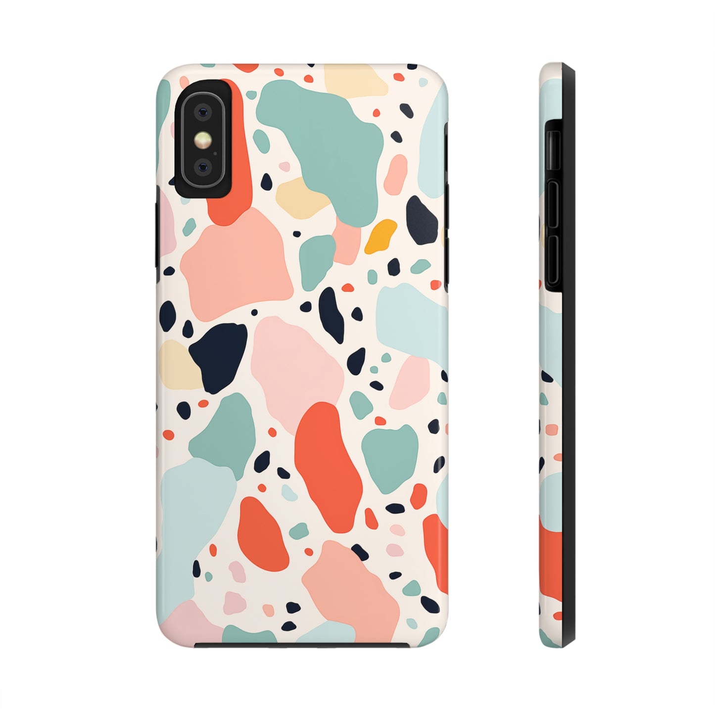 Terrazzo, iPhone 7, 8, X, 11, 12, 13, 14, 15+ case.