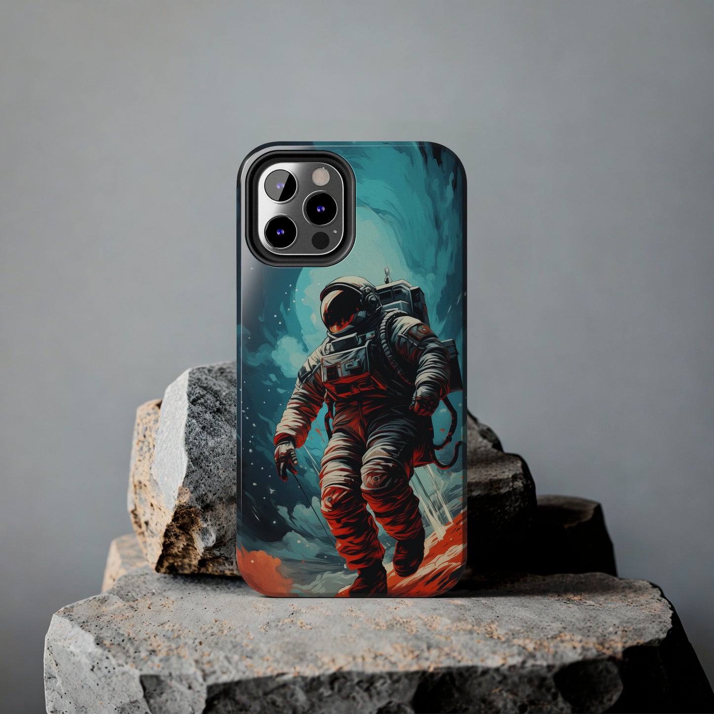 Astronaut #01, iPhone 7, 8, X, 11, 12, 13, 14, 15+ case.