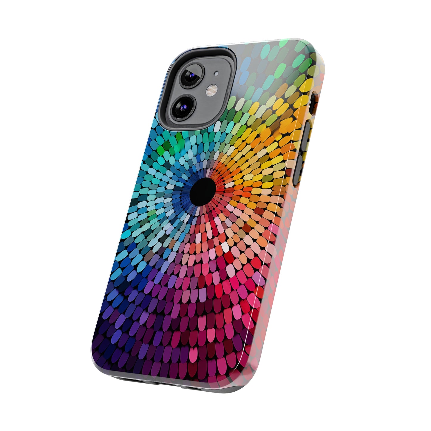 Rainbow Effect #02, iPhone 7, 8, X, 11, 12, 13, 14, 15+ case.