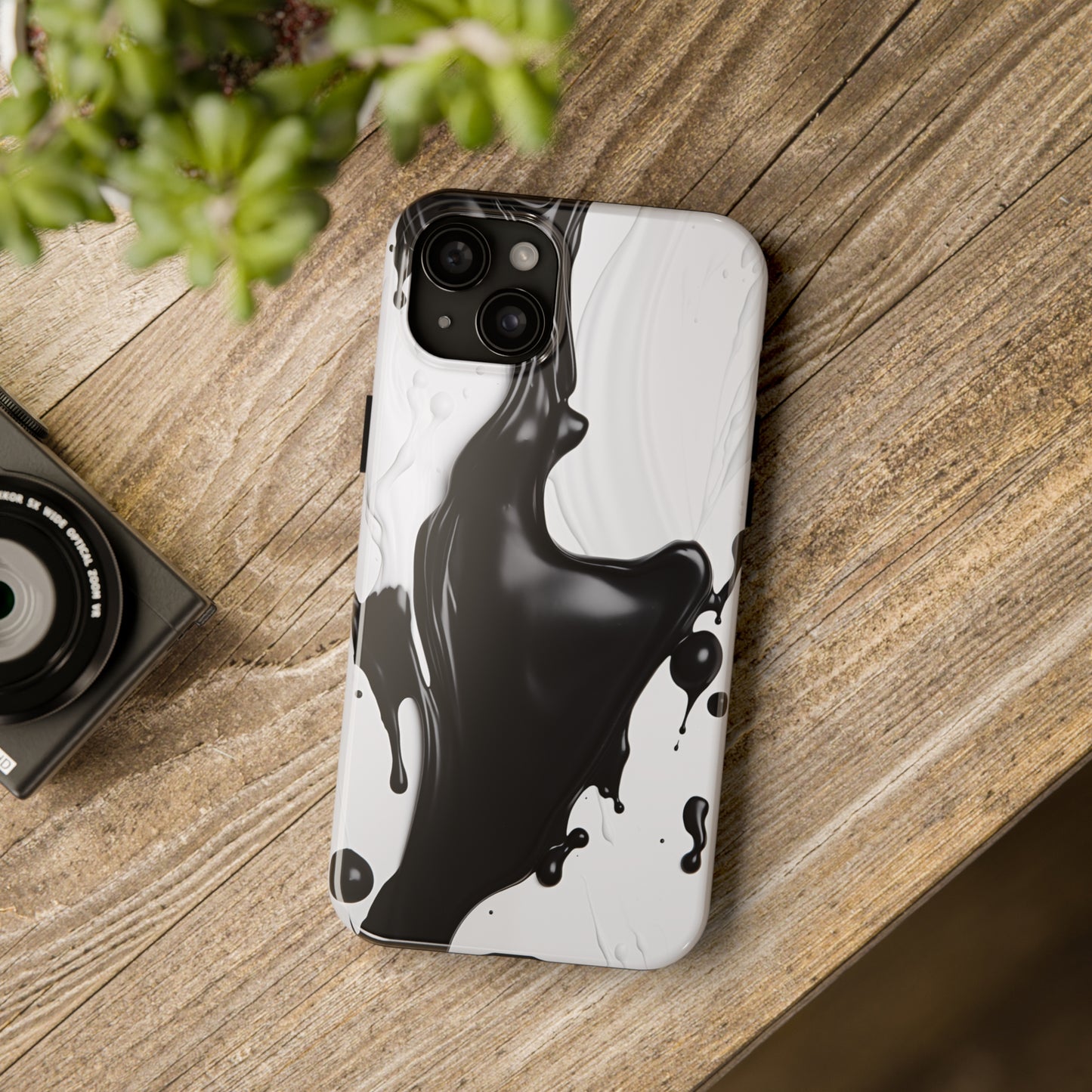 Splatter, iPhone 7, 8, X, 11, 12, 13, 14, 15+ case.