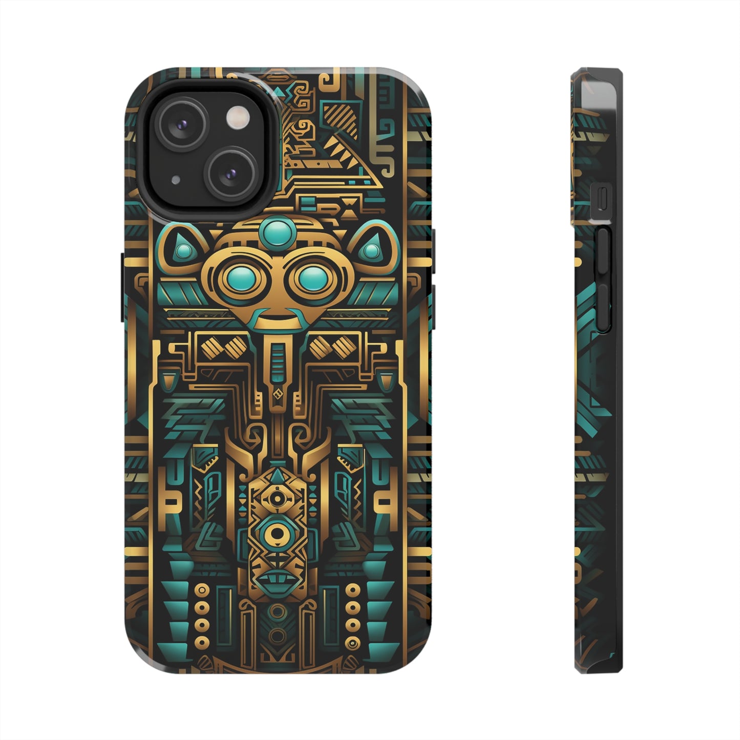 Aztec Vibes #03, iPhone 7, 8, X, 11, 12, 13, 14, 15+ case.