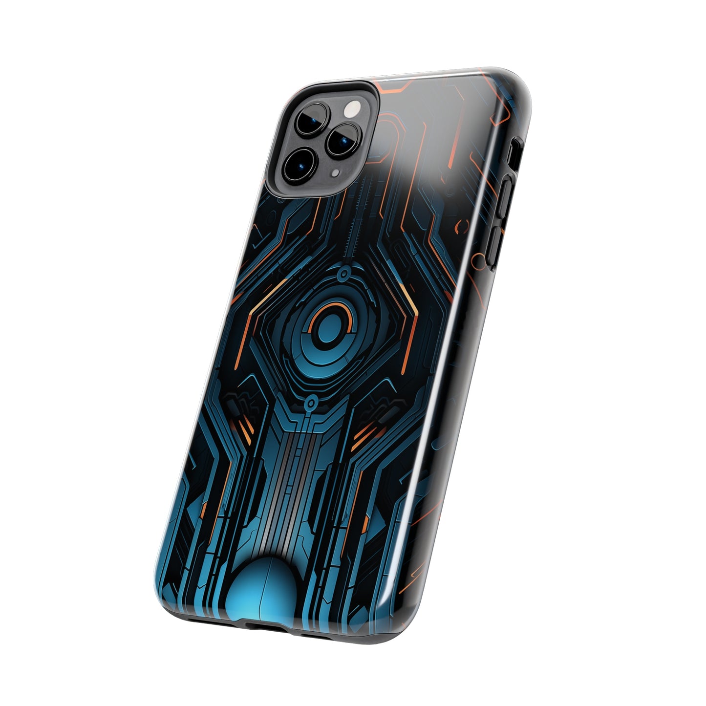 Futuristic #03, iPhone 7, 8, X, 11, 12, 13, 14, 15+ case.