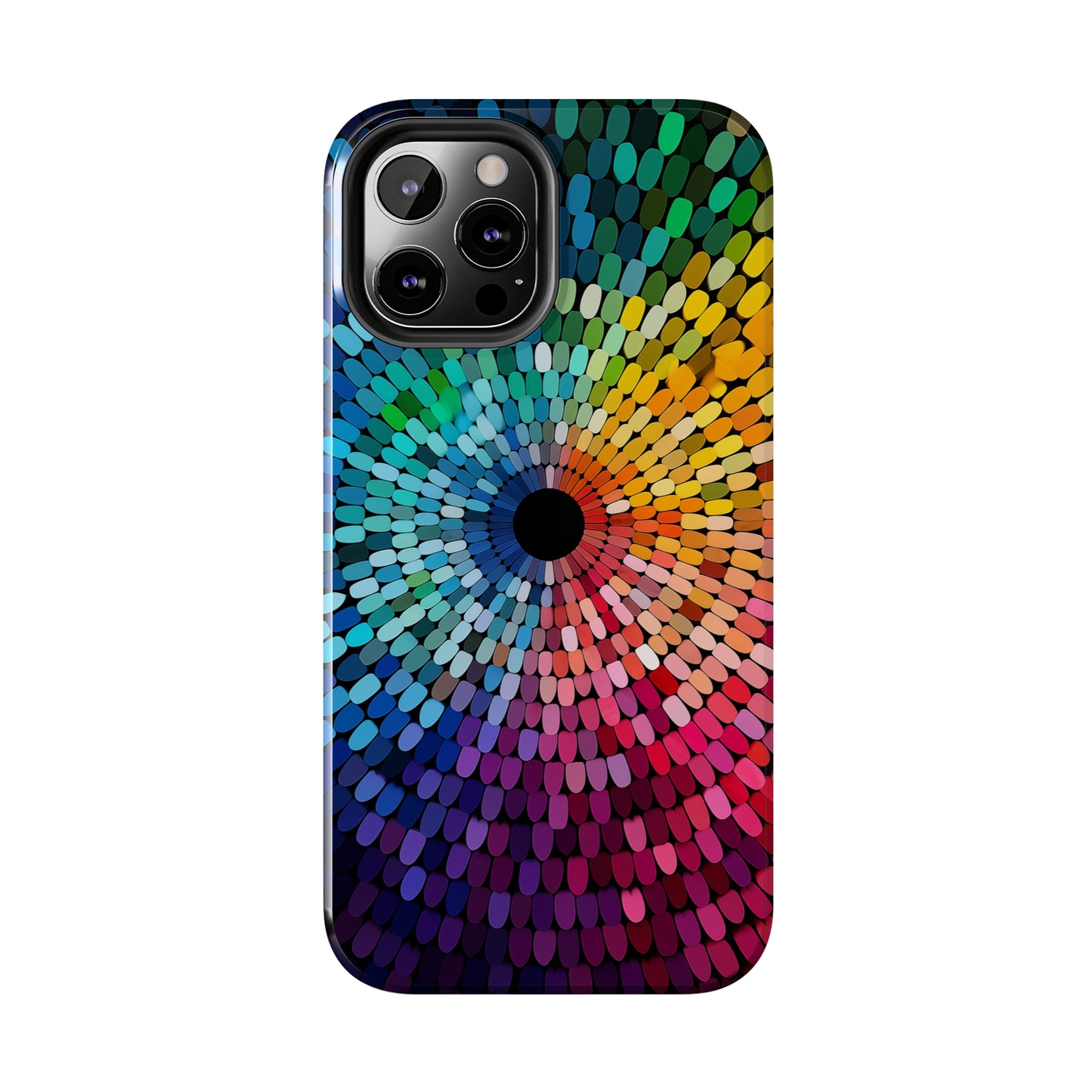 Rainbow Effect #02, iPhone 7, 8, X, 11, 12, 13, 14, 15+ case.