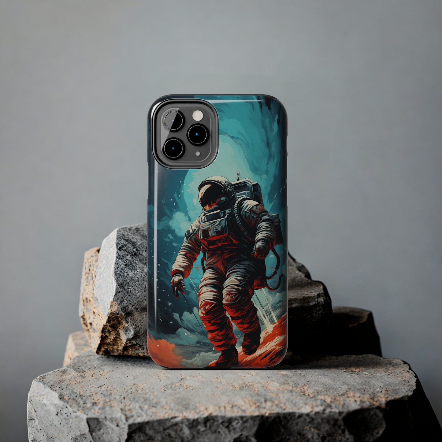 Astronaut #01, iPhone 7, 8, X, 11, 12, 13, 14, 15+ case.