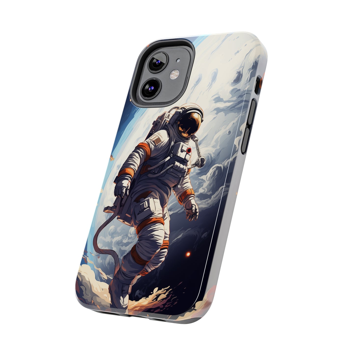 Astronaut #04, iPhone 7, 8, X, 11, 12, 13, 14, 15+ case.