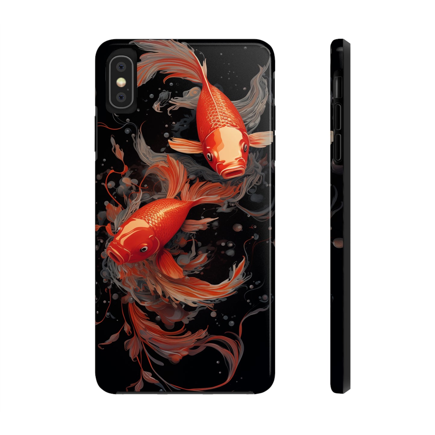 Koi fish #01, iPhone 7, 8, X, 11, 12, 13, 14, 15+ case.