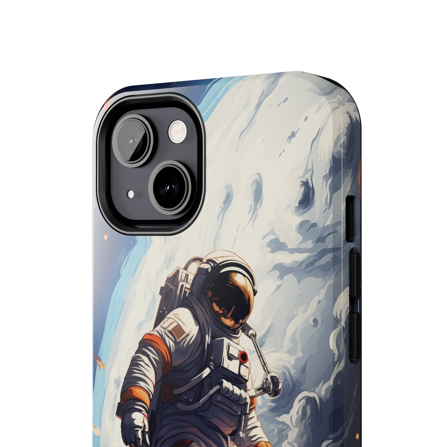 Astronaut #04, iPhone 7, 8, X, 11, 12, 13, 14, 15+ case.