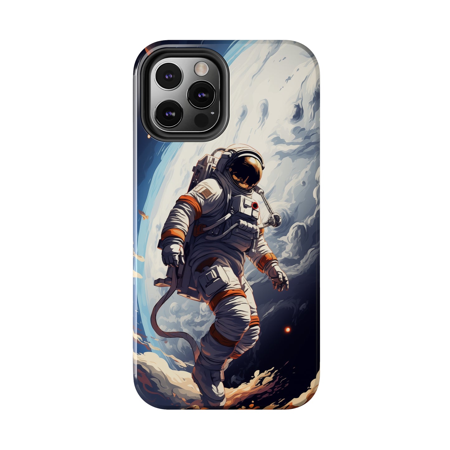 Astronaut #04, iPhone 7, 8, X, 11, 12, 13, 14, 15+ case.