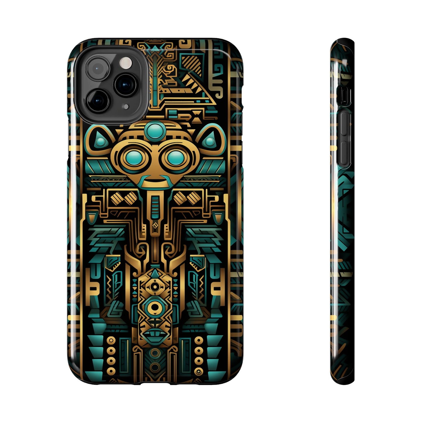 Aztec Vibes #03, iPhone 7, 8, X, 11, 12, 13, 14, 15+ case.