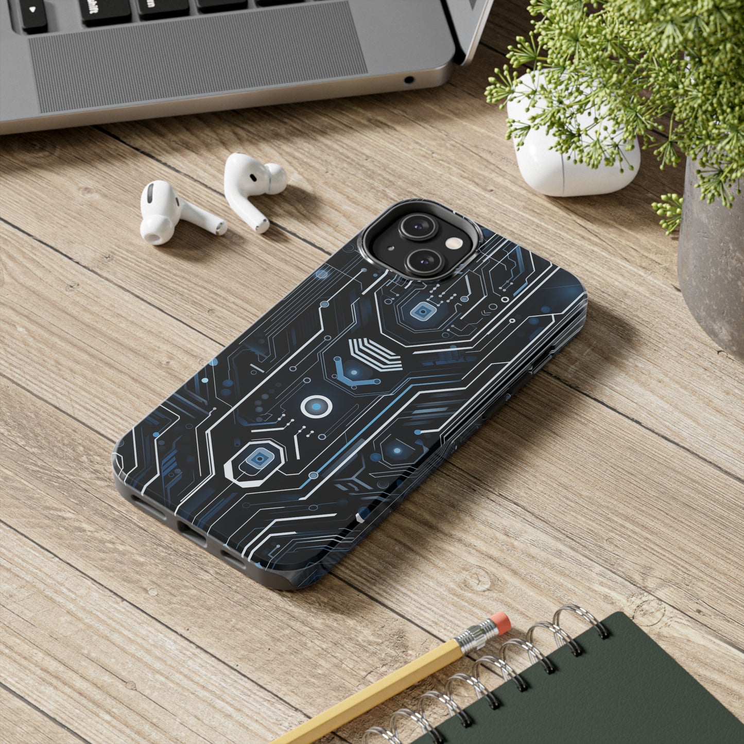 Futuristic #11, iPhone 7, 8, X, 11, 12, 13, 14, 15+ case.