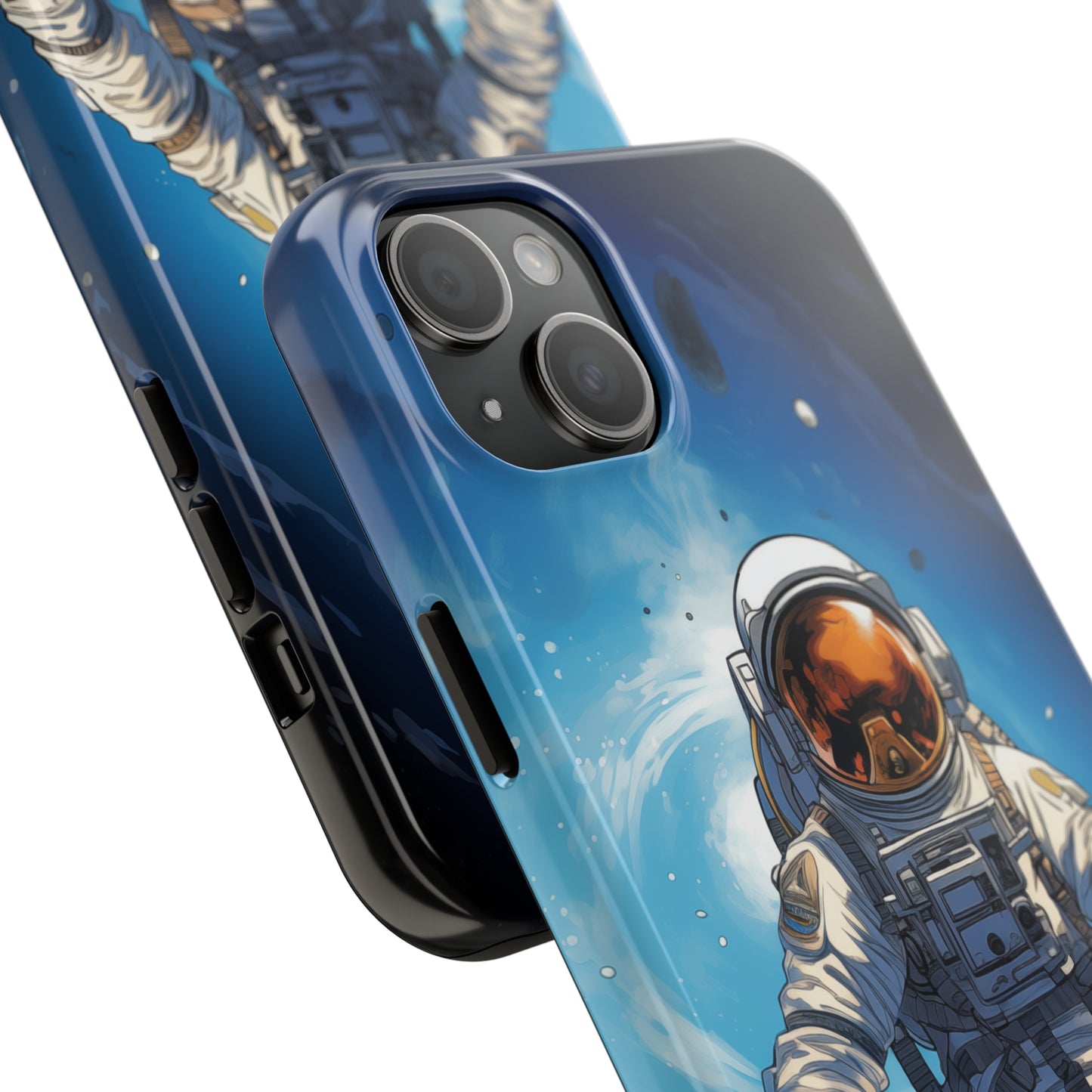 Astronaut #02, iPhone 7, 8, X, 11, 12, 13, 14, 15+ case.