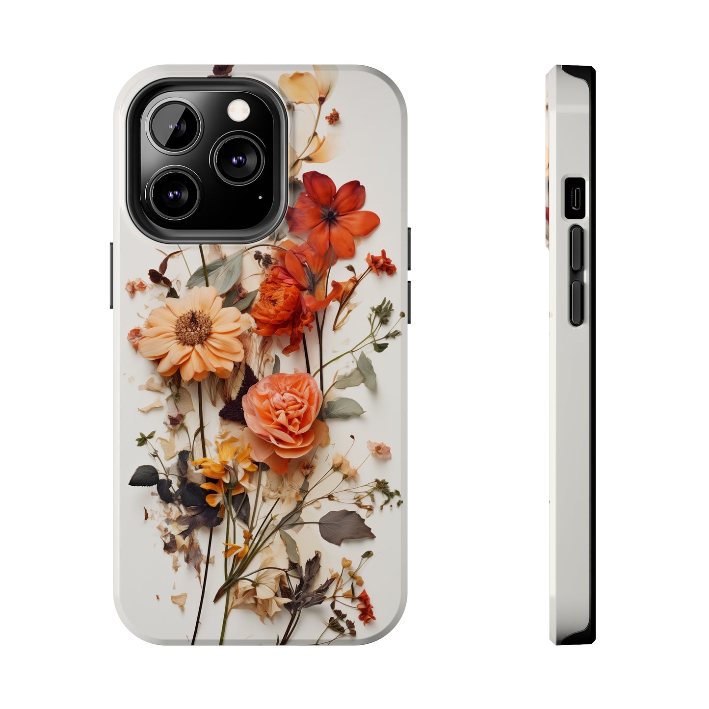 Dried Flowers #01, iPhone 7, 8, X, 11, 12, 13, 14, 15+ case.