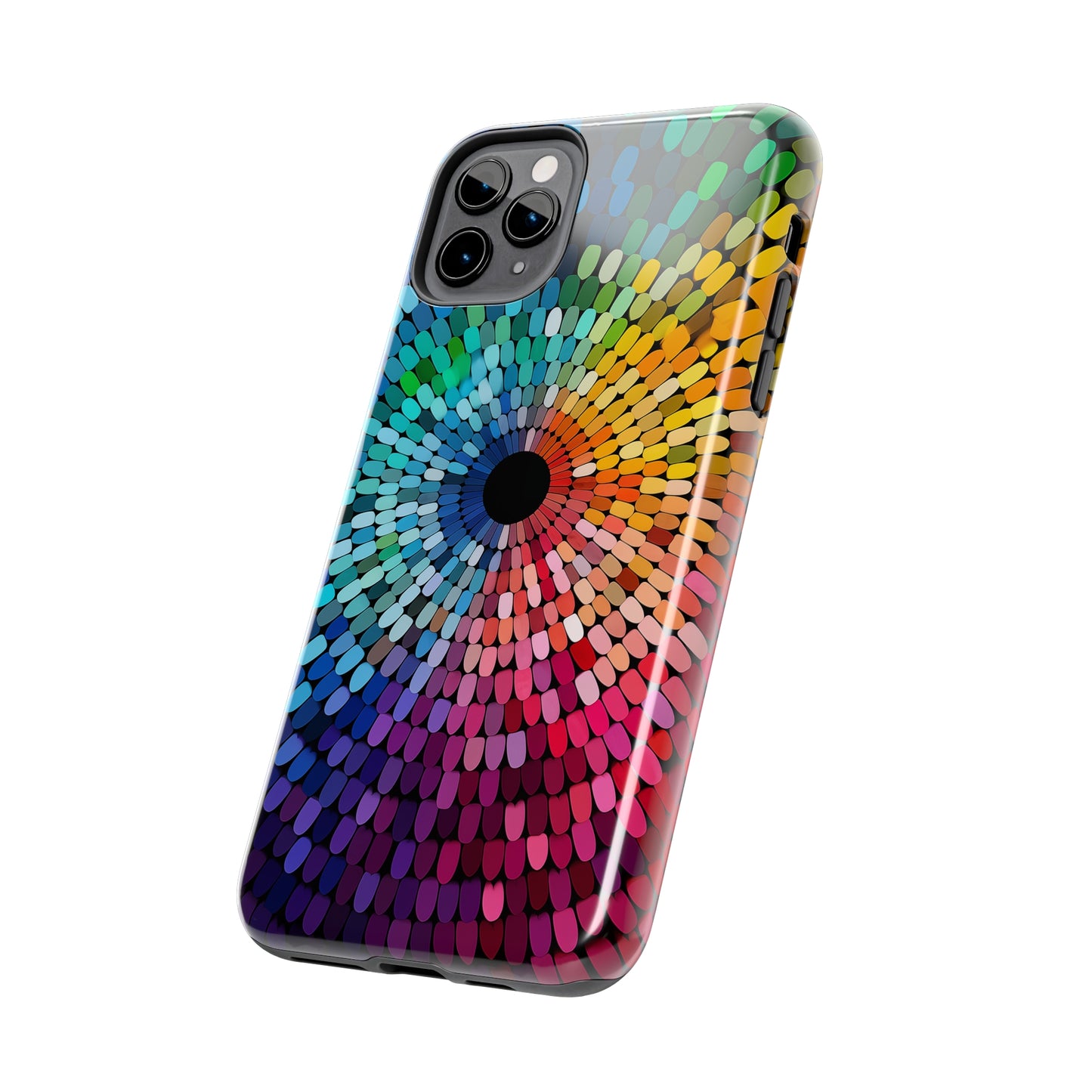 Rainbow Effect #02, iPhone 7, 8, X, 11, 12, 13, 14, 15+ case.