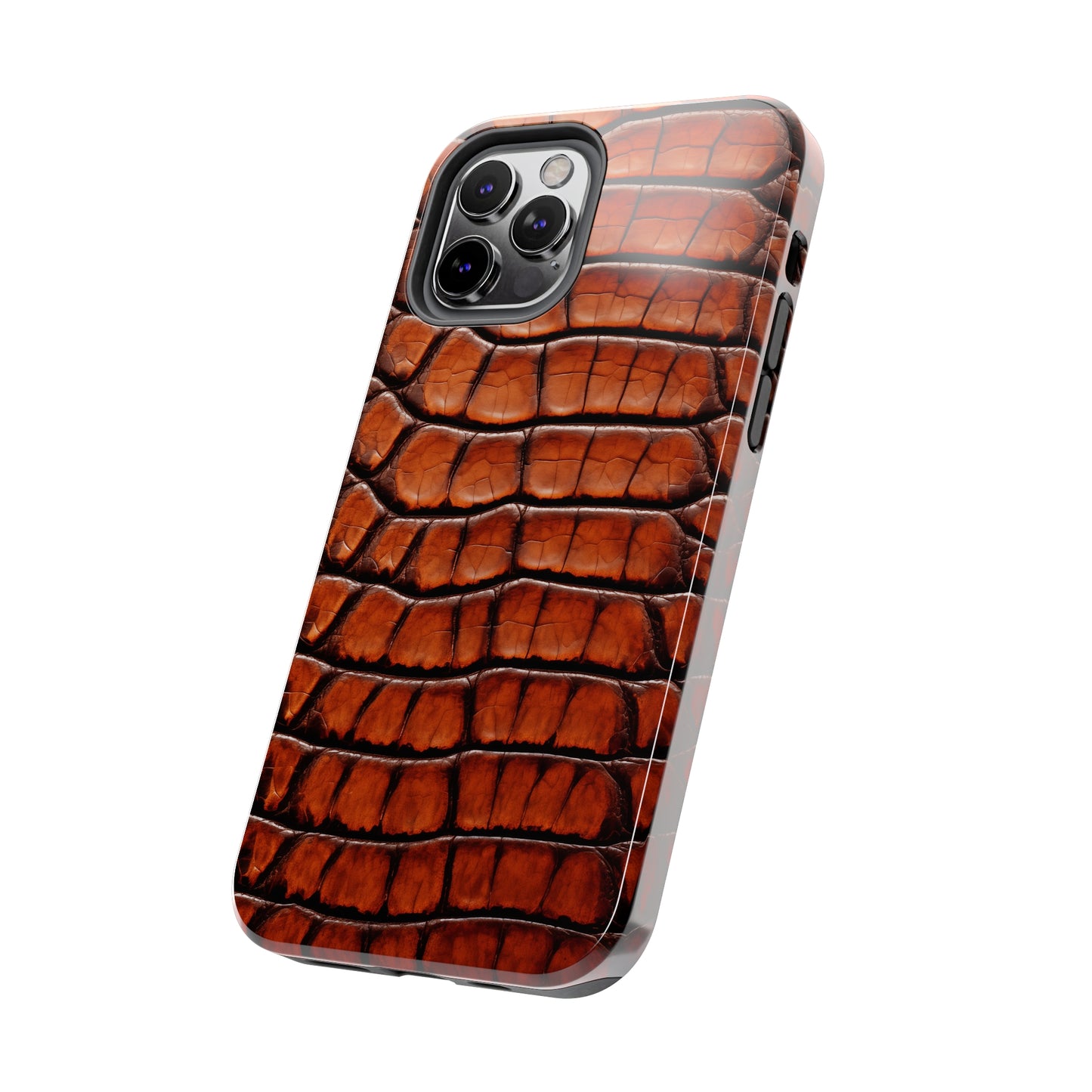 Alligator skin #04, iPhone 7, 8, X, 11, 12, 13, 14, 15+ case.