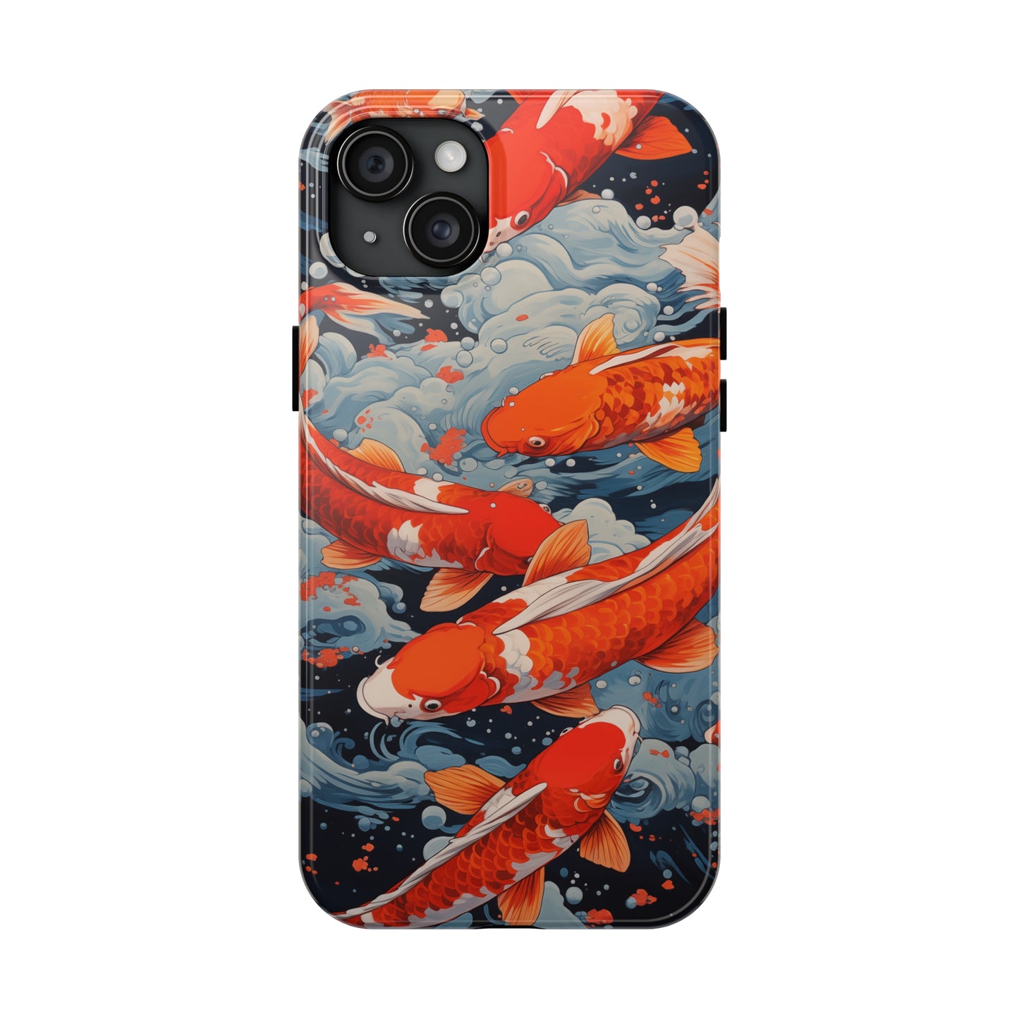 Koi fish #02, iPhone 7, 8, X, 11, 12, 13, 14, 15+ case.