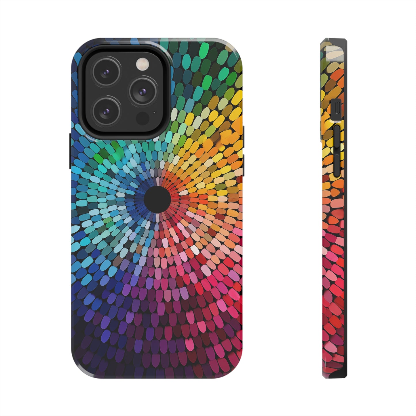 Rainbow Effect #02, iPhone 7, 8, X, 11, 12, 13, 14, 15+ case.